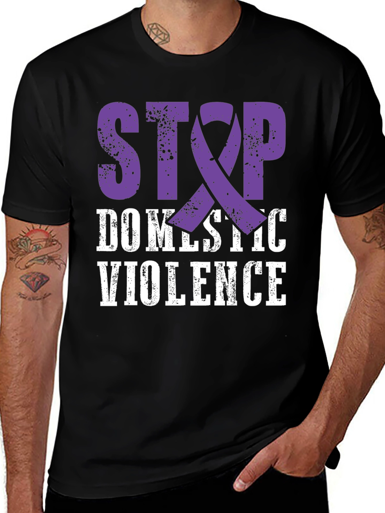 Stop Domestic Violence Awareness T-Shirt
