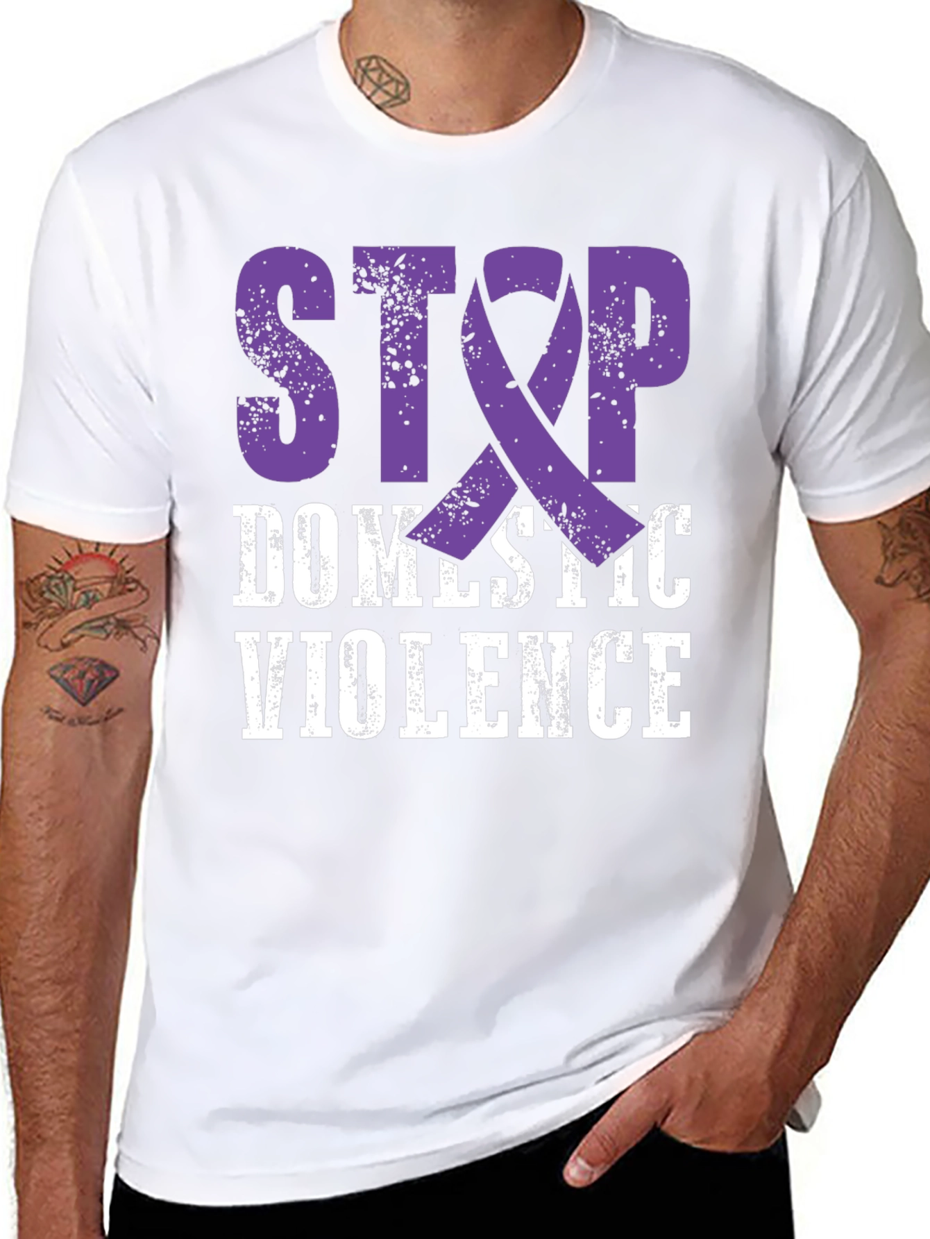 Stop Domestic Violence Awareness T-Shirt