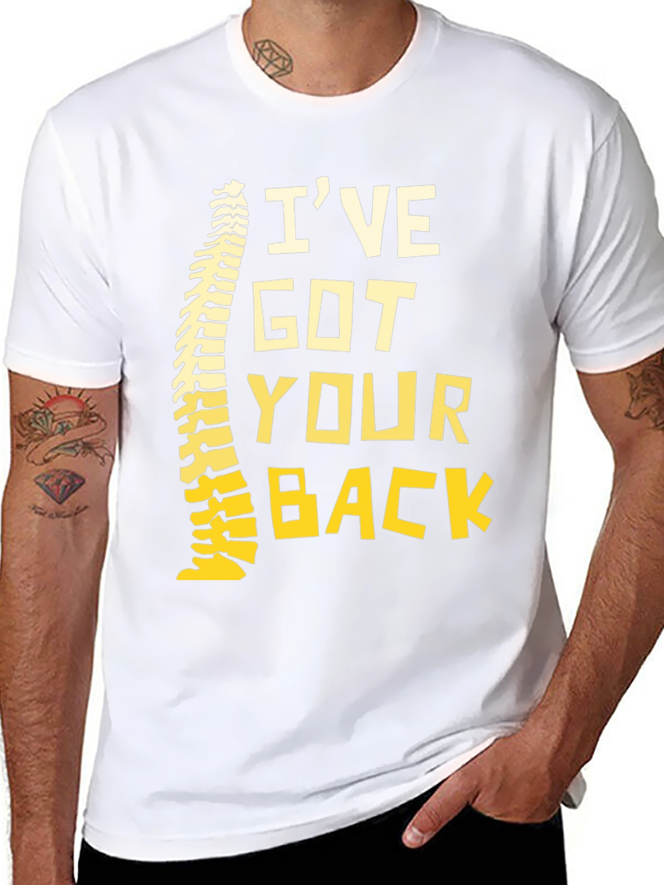 Funny Chiropractic T-Shirt Ive Got Your Back