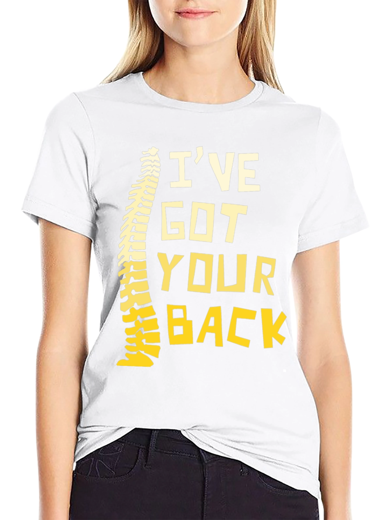 Funny Chiropractic T-Shirt Ive Got Your Back