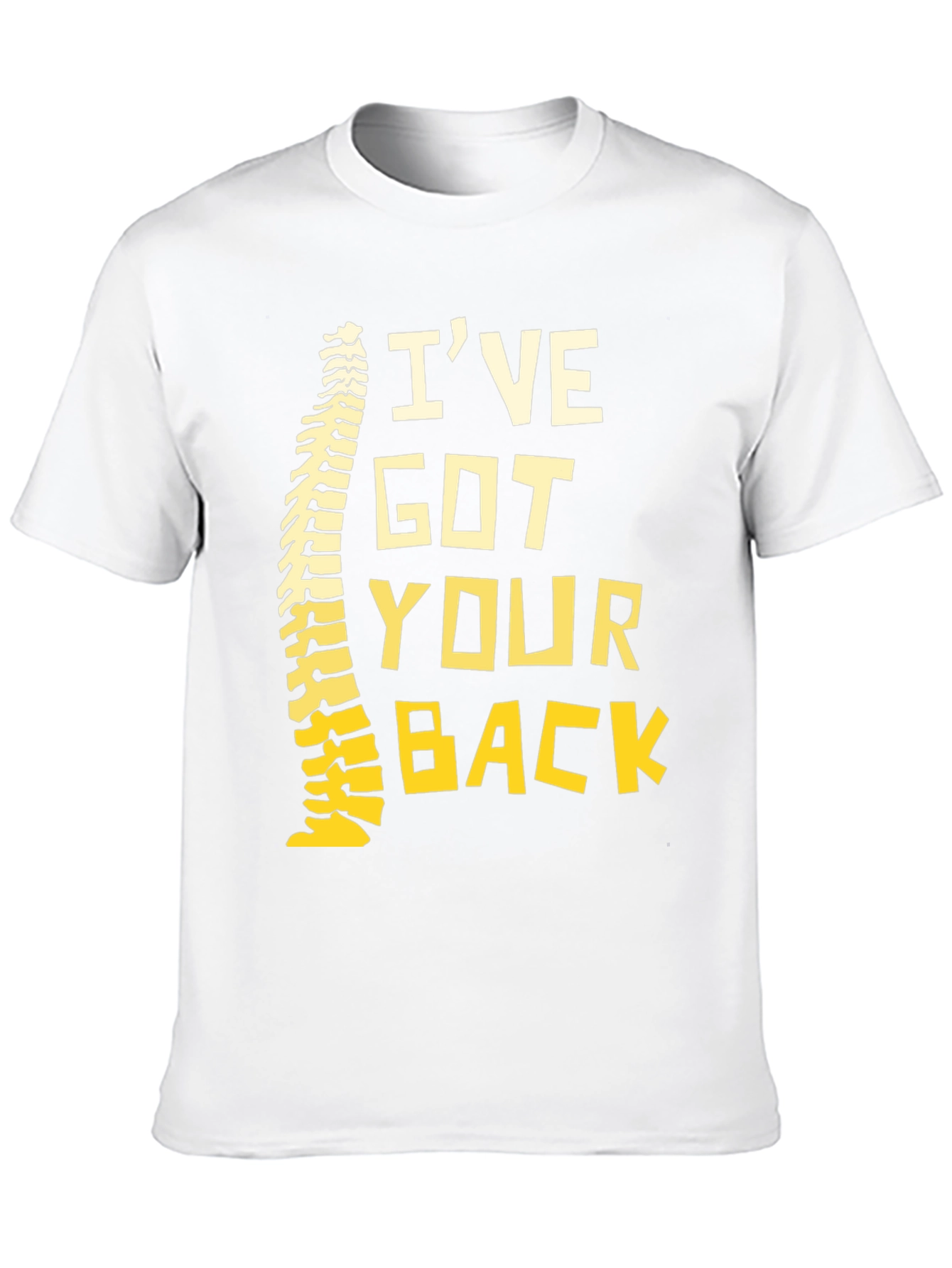 Funny Chiropractic T-Shirt Ive Got Your Back