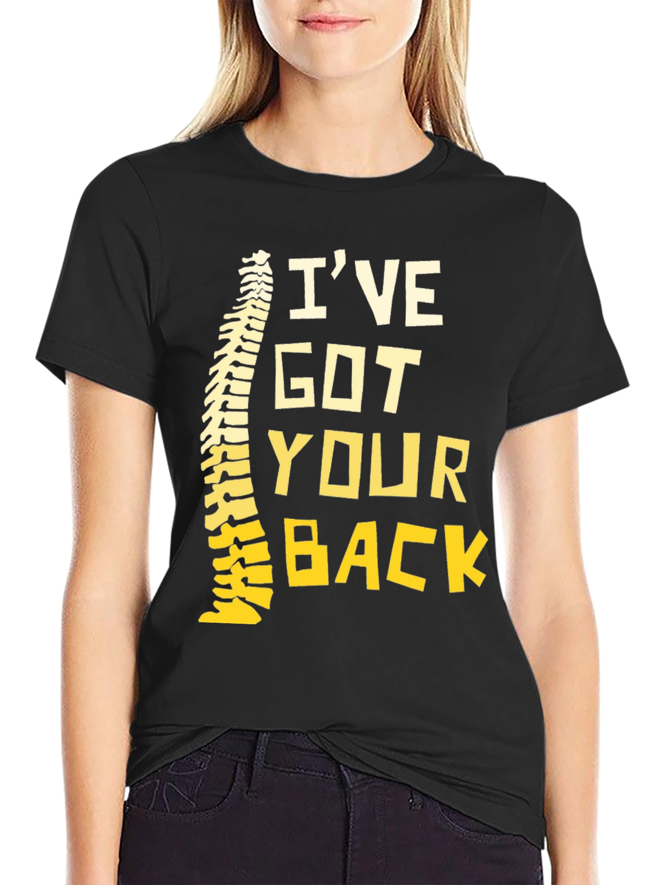 Funny Chiropractic T-Shirt Ive Got Your Back