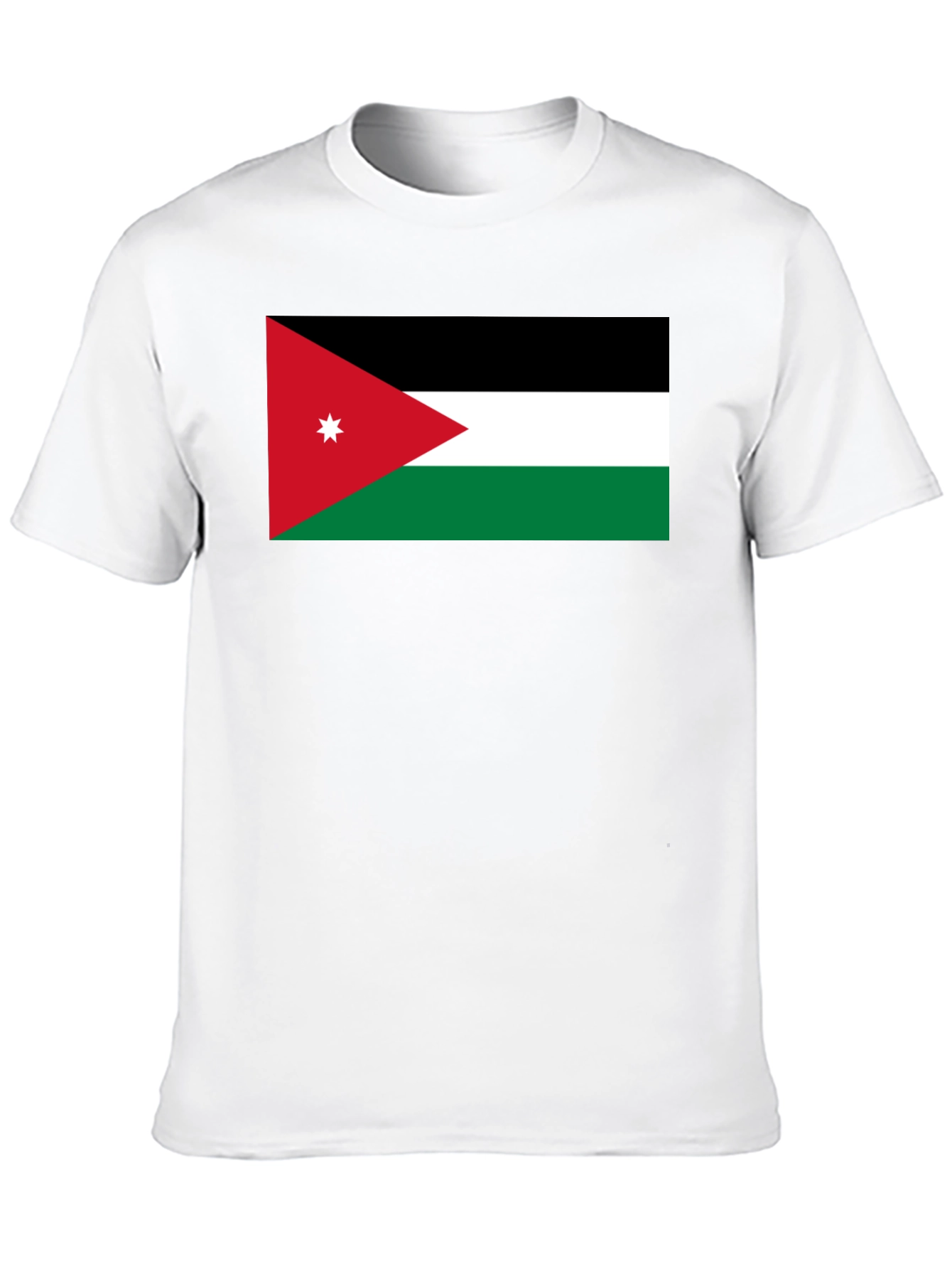 Jordan Flag Graphic T-Shirt - Black Casual Tee