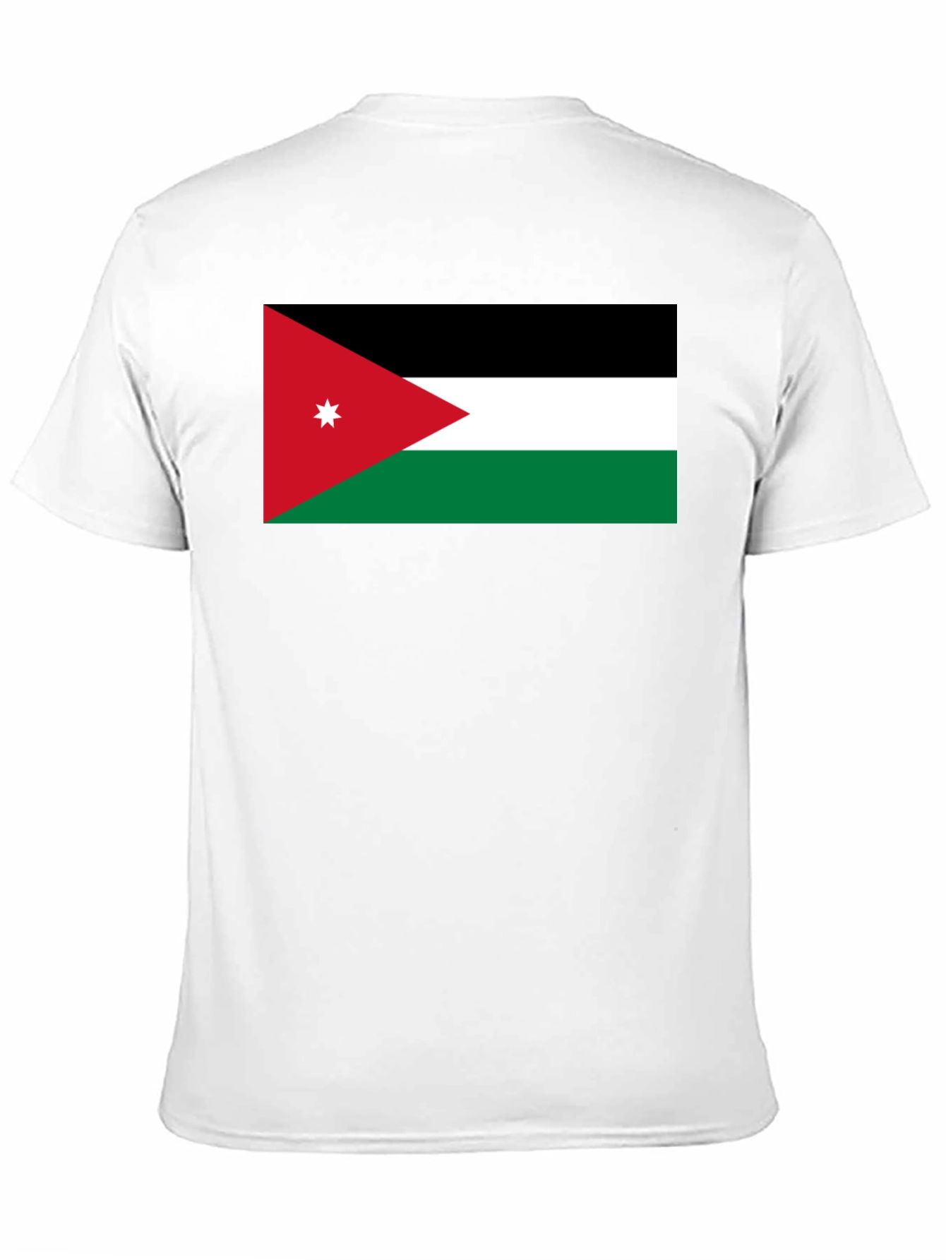 Jordan Flag Graphic T-Shirt - Black Casual Tee