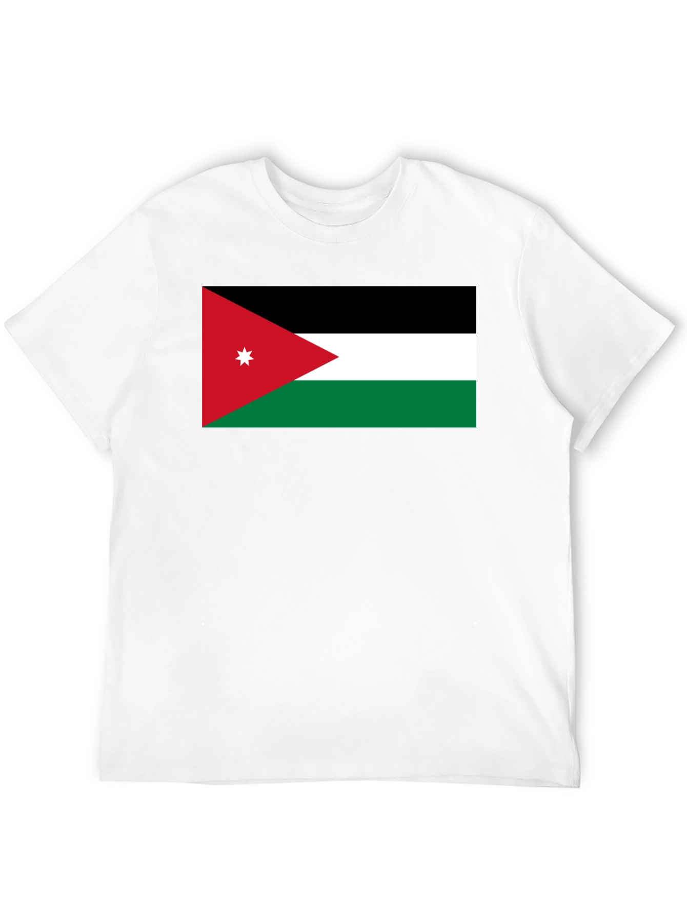 Jordan Flag Graphic T-Shirt - Black Casual Tee