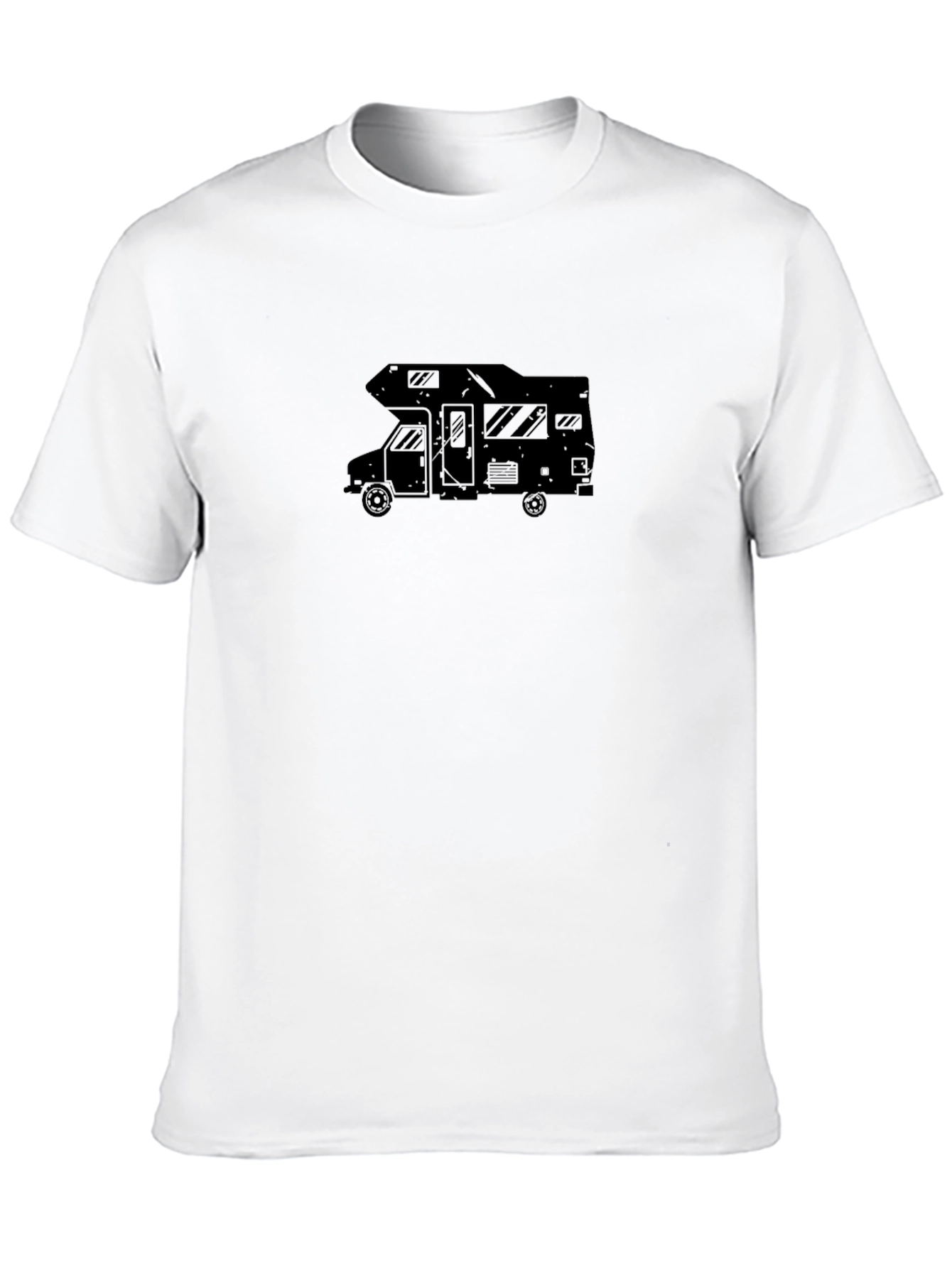 Camper Graphic T-Shirt - Black - Adventure Ready