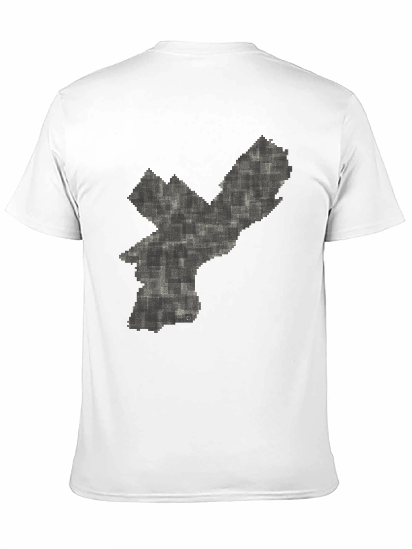 Philadelphia Pixelated Map Graphic T-Shirt