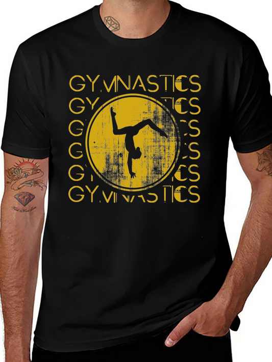 Gymnastics T-Shirt - Vintage Style Gymnast Design