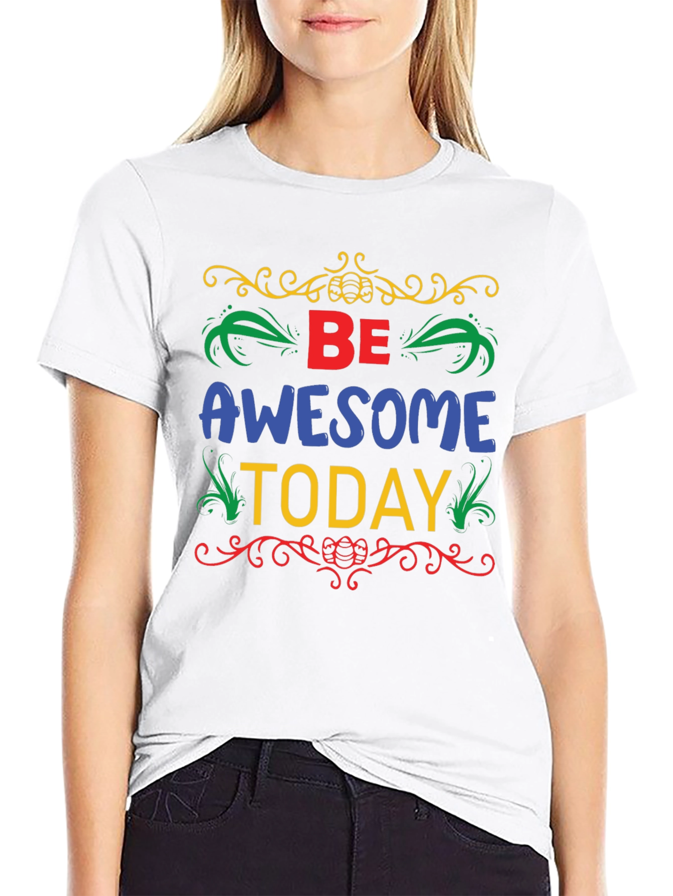 Be Awesome Today T-Shirt - Stylish Graphic Tee
