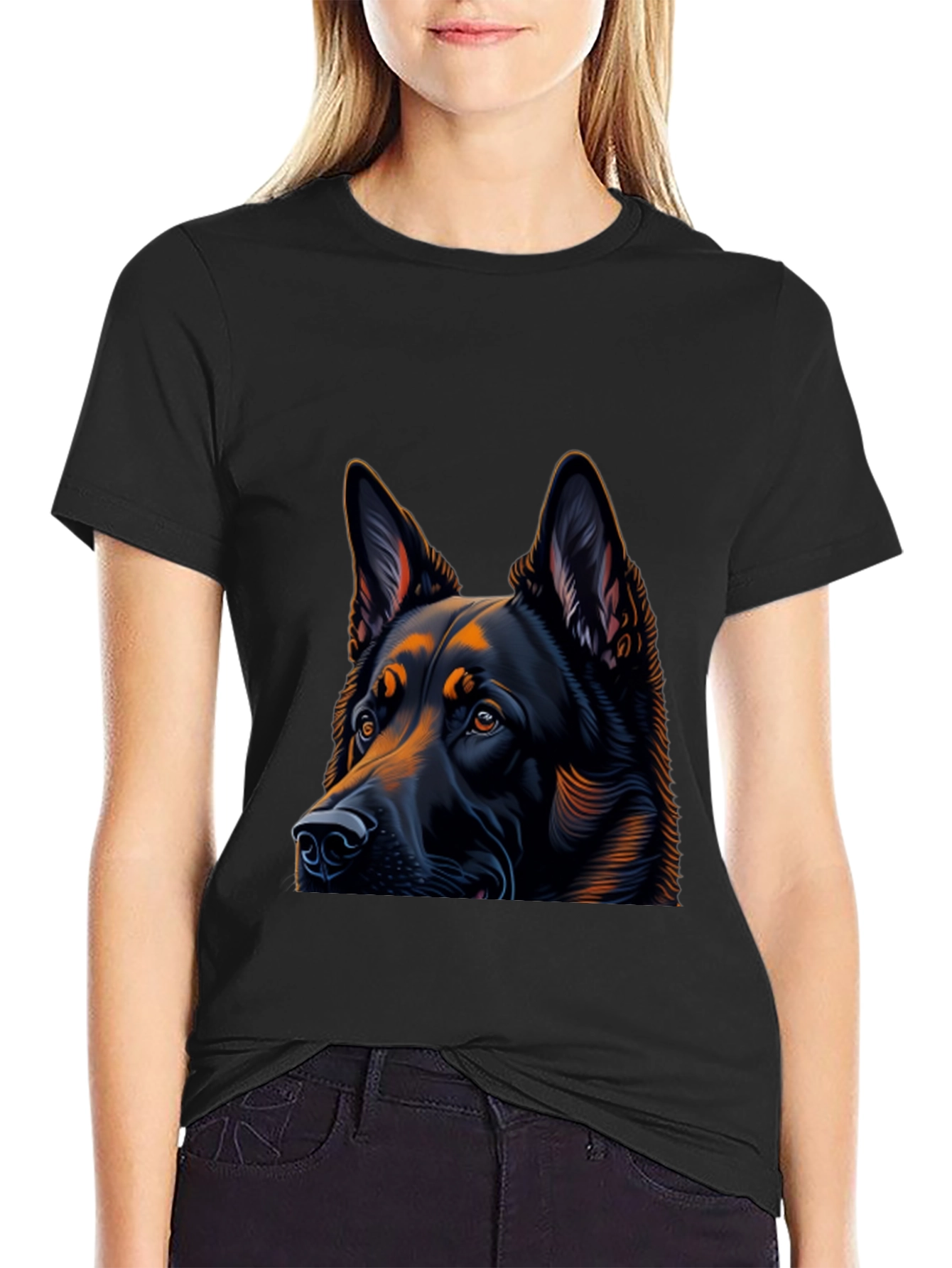 German Shepherd Graphic T-Shirt