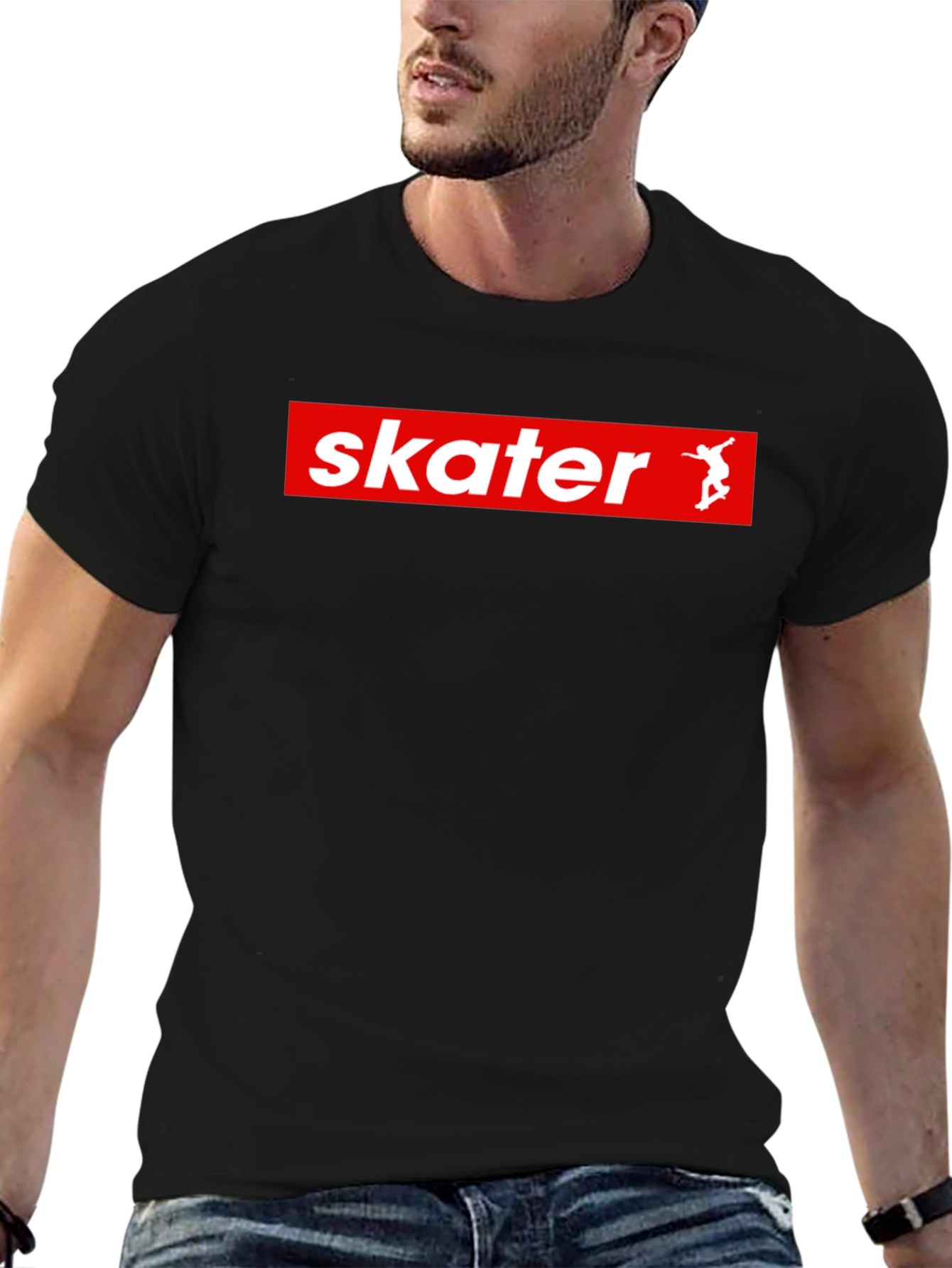 Skater Graphic Tee - Bold Streetwear Style