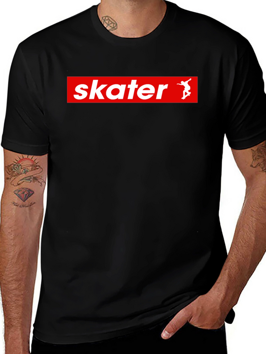 Skater Graphic Tee - Bold Streetwear Style