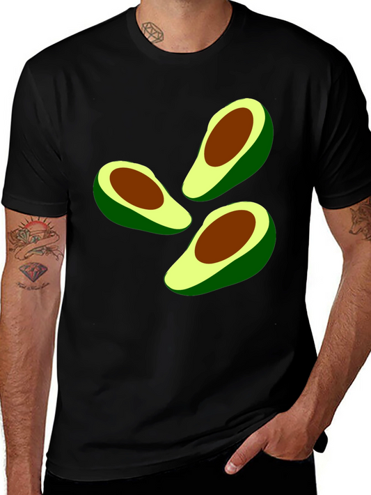 Avocado Graphic Tee - Casual Comfort