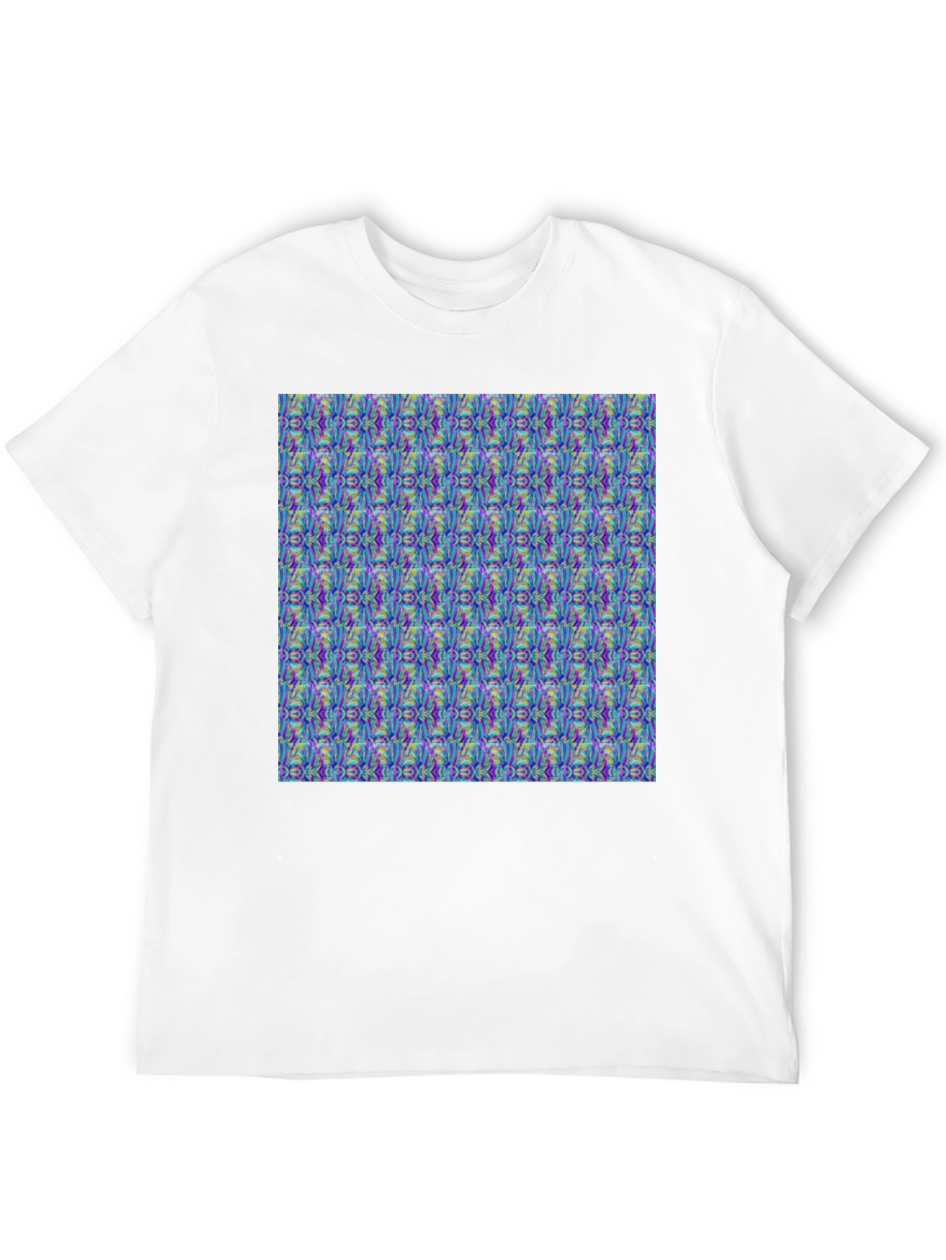 Patterned Graphic T-Shirt