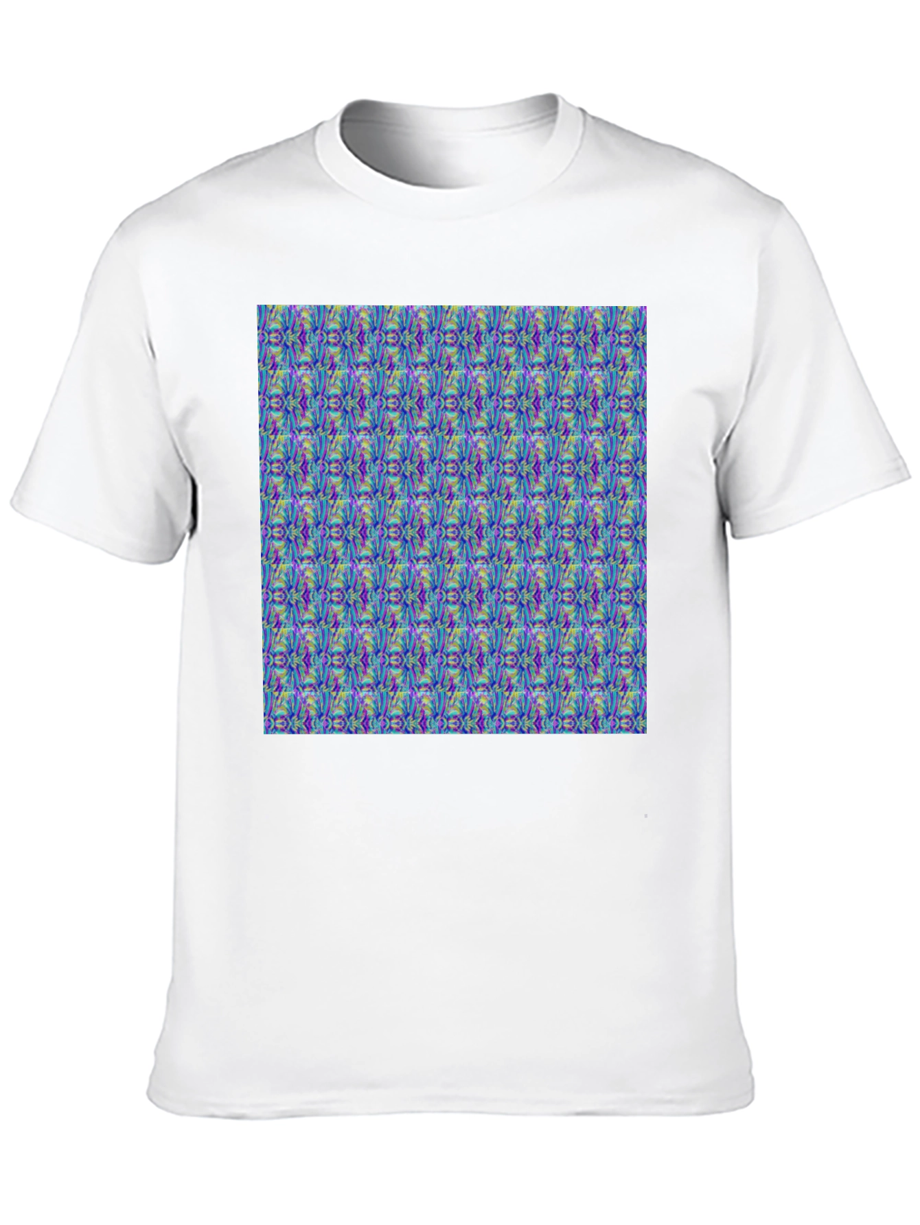 Patterned Graphic T-Shirt
