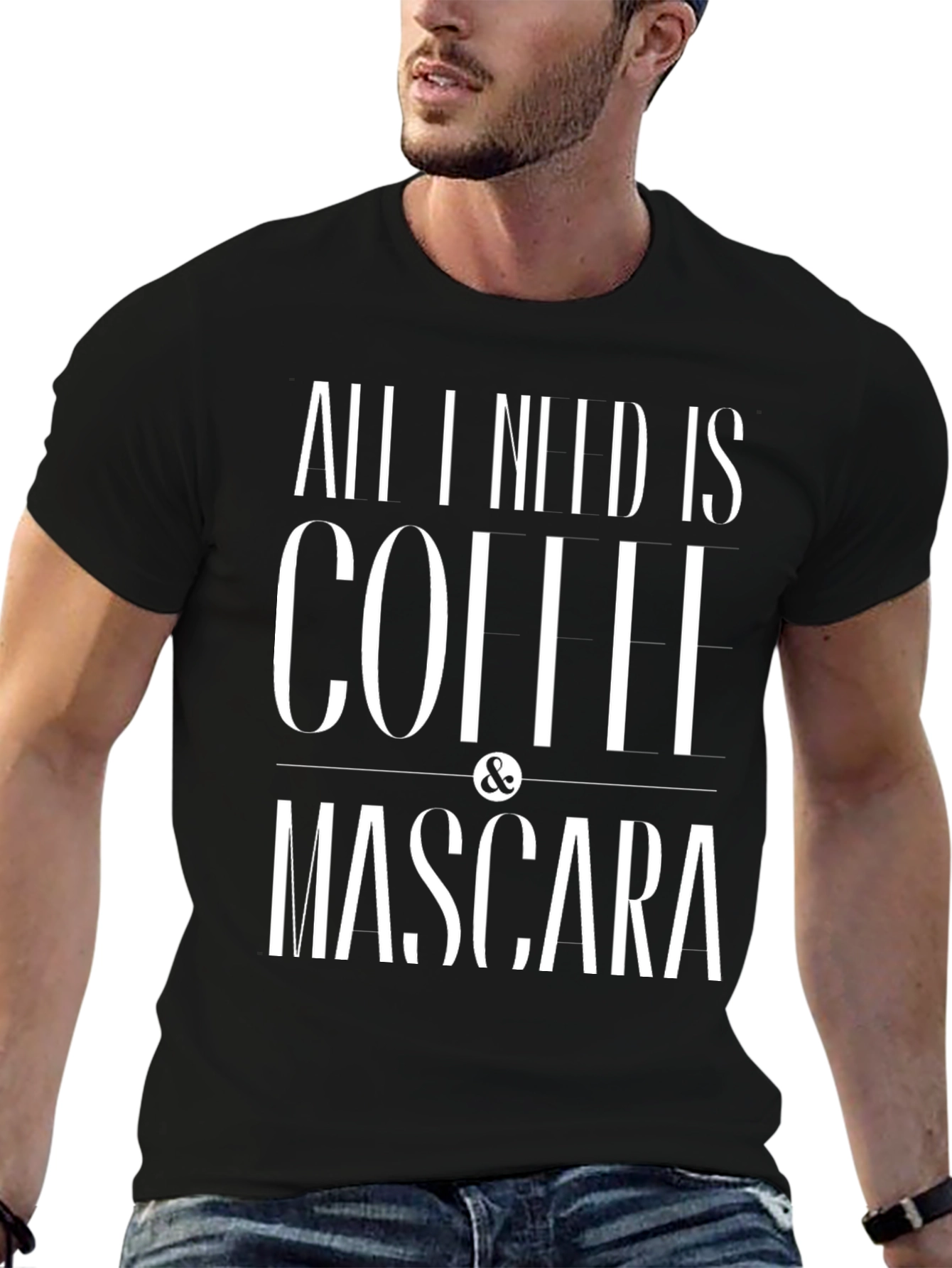 Coffee & Mascara Graphic T-Shirt