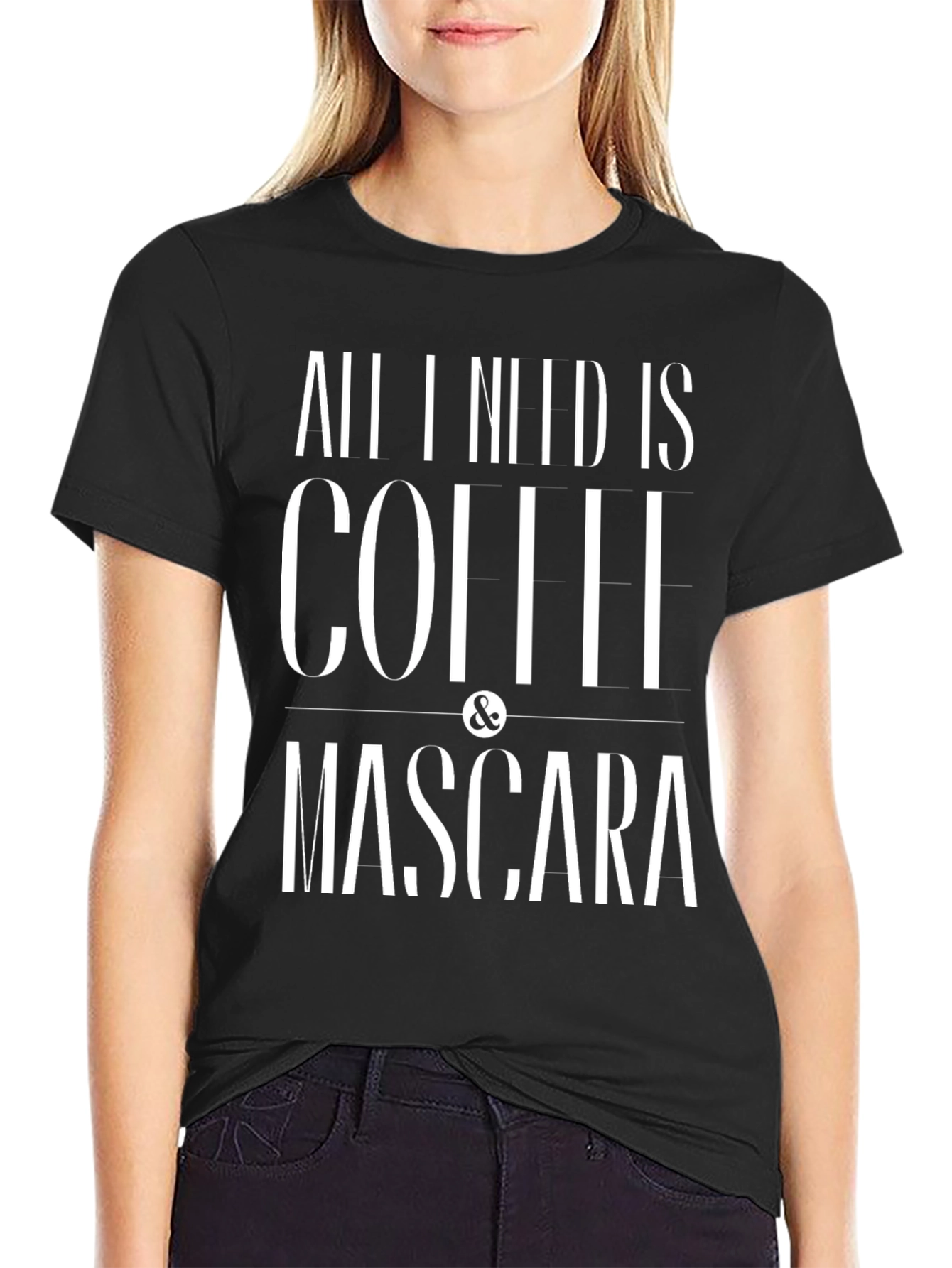 Coffee & Mascara Graphic T-Shirt