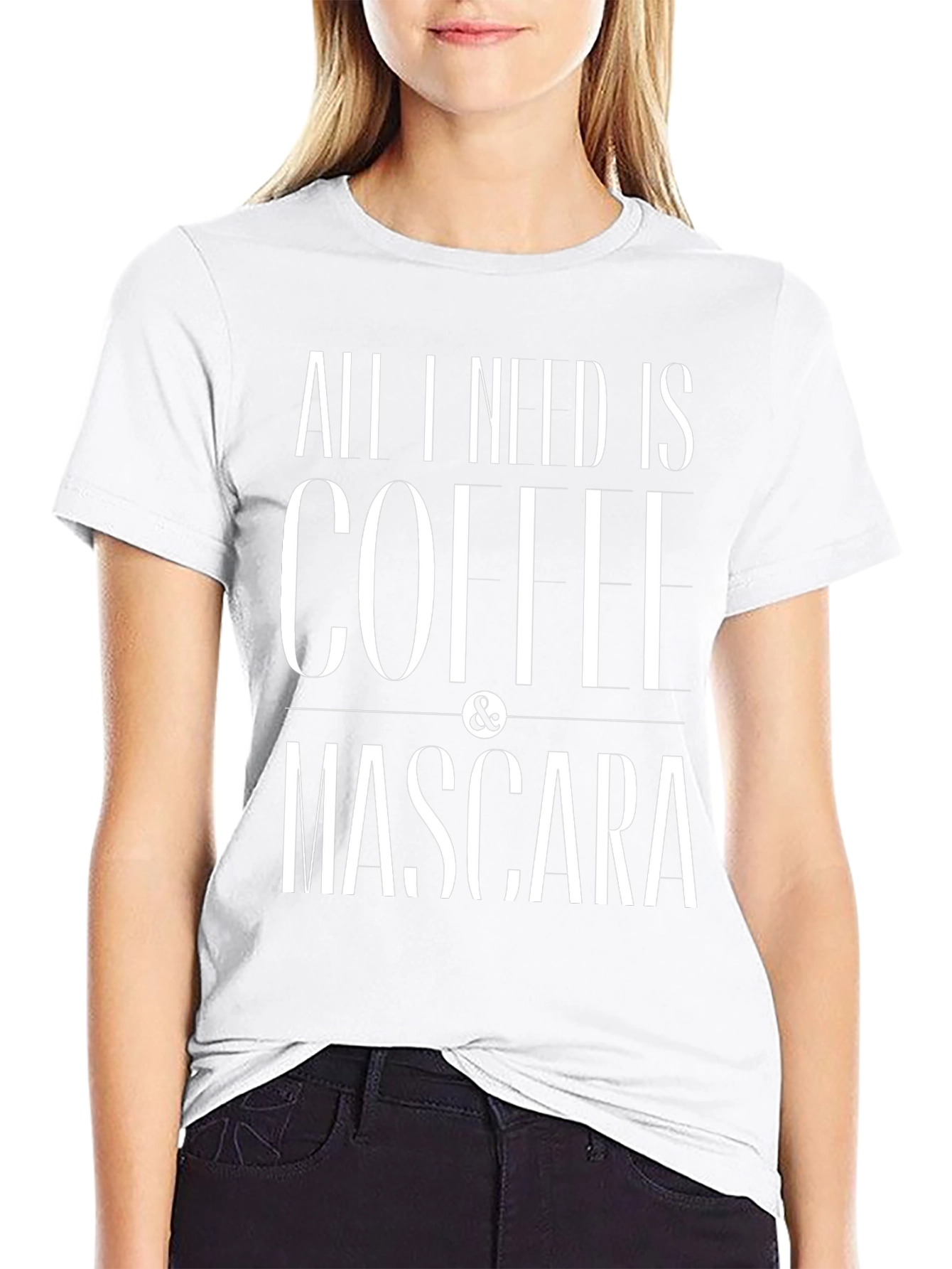 Coffee & Mascara Graphic T-Shirt