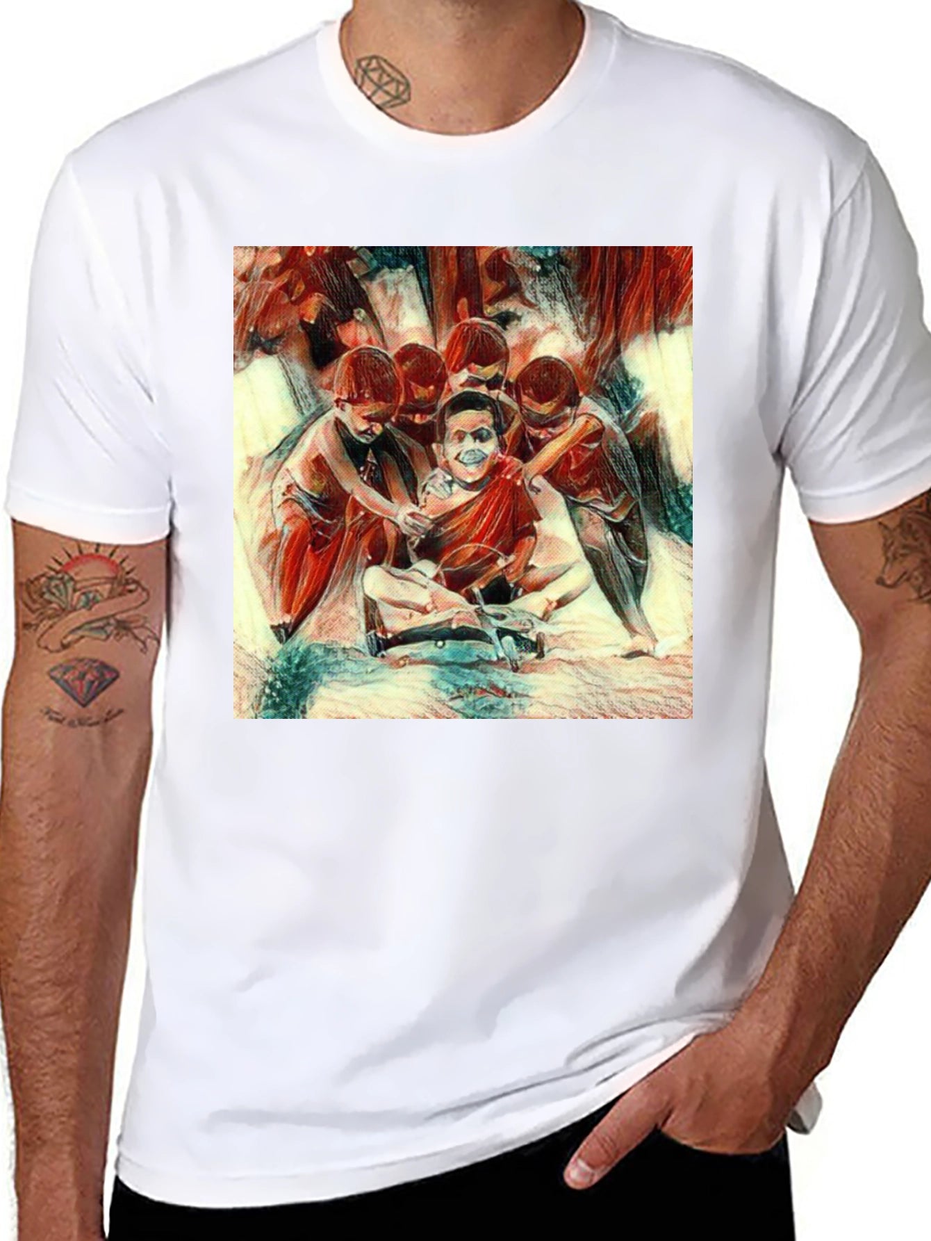 Artistic Graphic T-Shirt