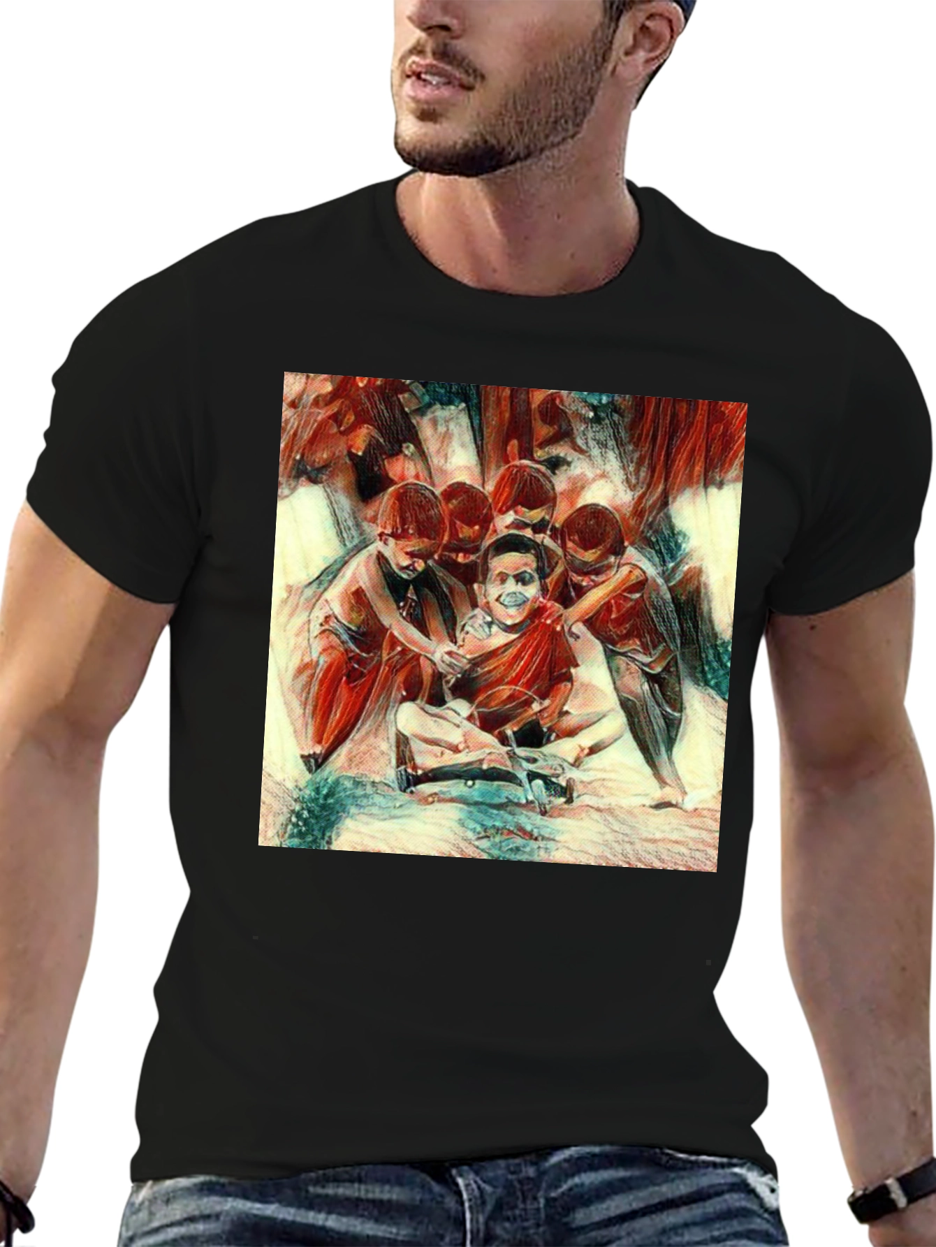 Artistic Graphic T-Shirt