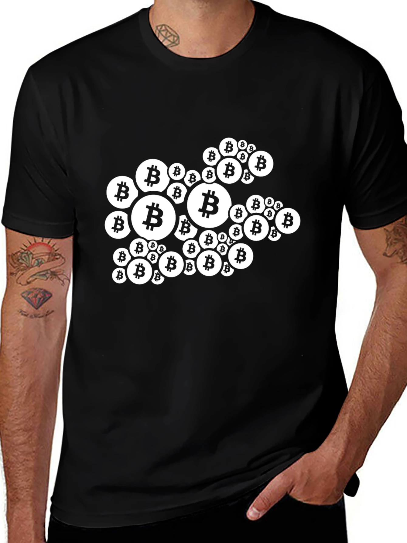 Bitcoin T-Shirt Crypto Currency Tee