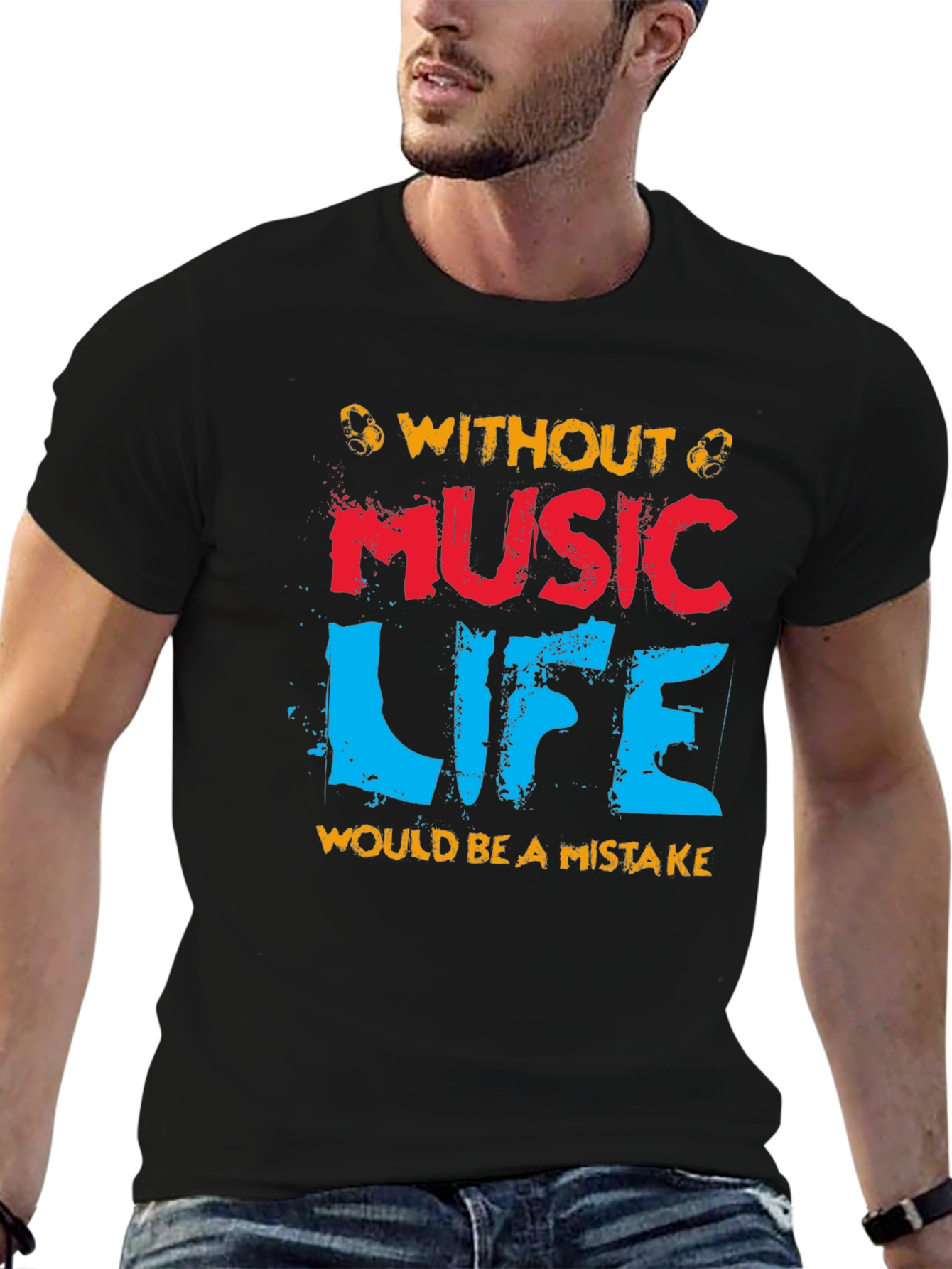 Music Life T-Shirt -  Statement Tee
