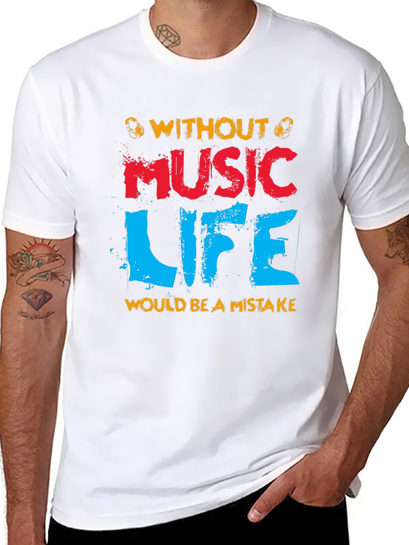 Music Life T-Shirt -  Statement Tee