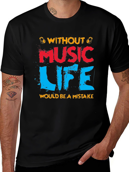 Music Life T-Shirt -  Statement Tee