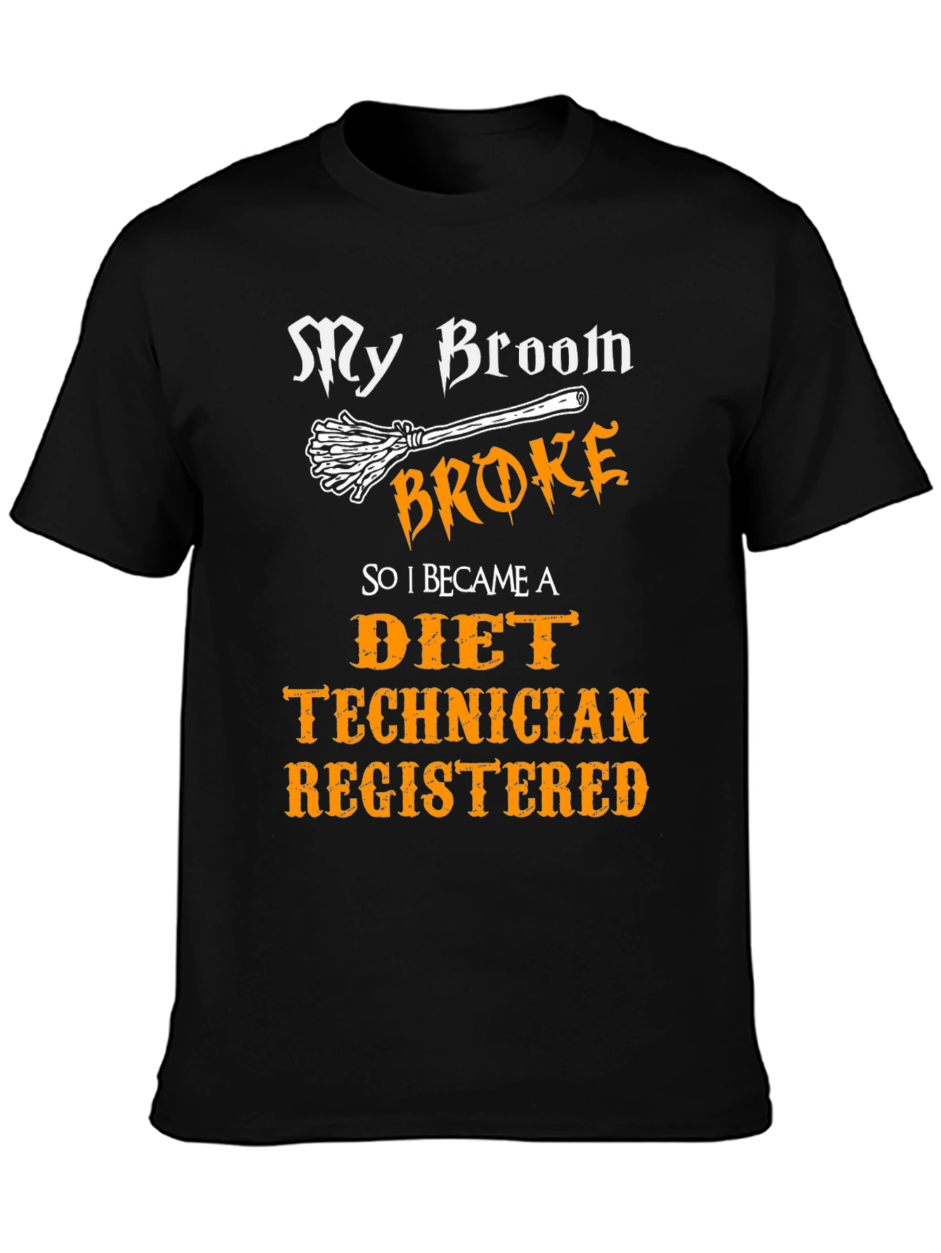 Diet Technician Funny Halloween T-Shirt