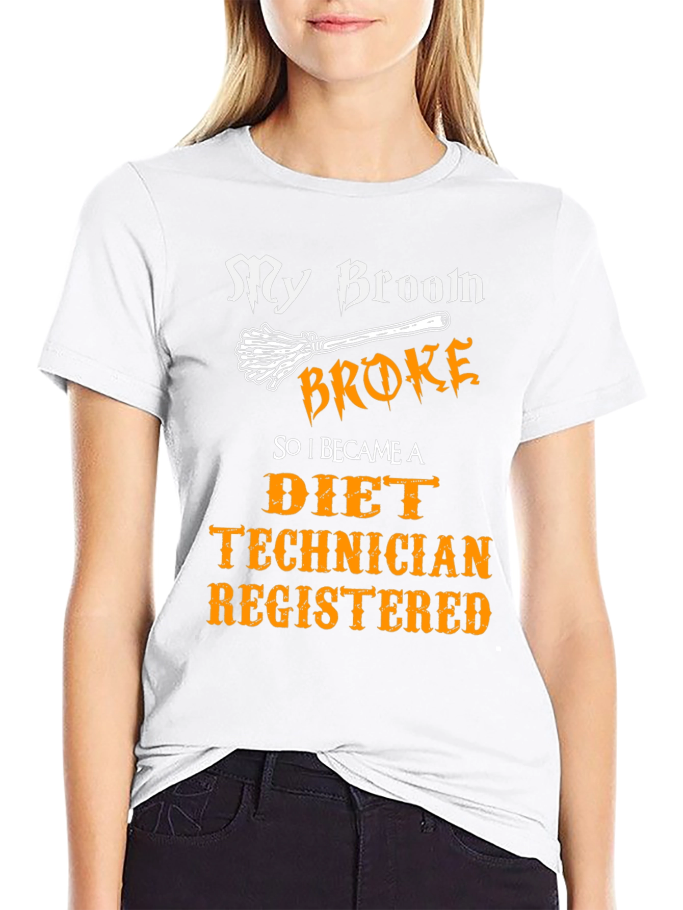 Diet Technician Funny Halloween T-Shirt