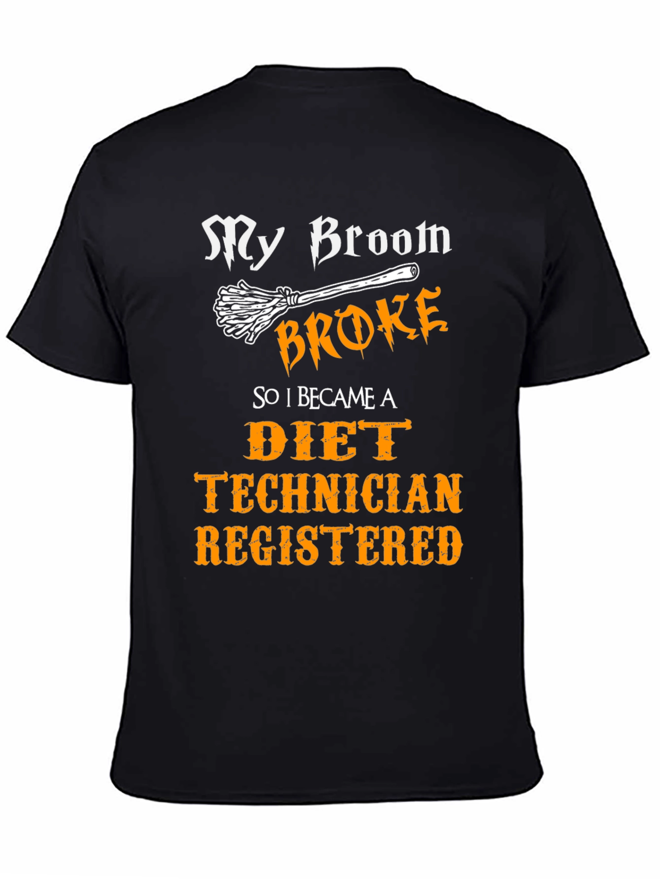 Diet Technician Funny Halloween T-Shirt