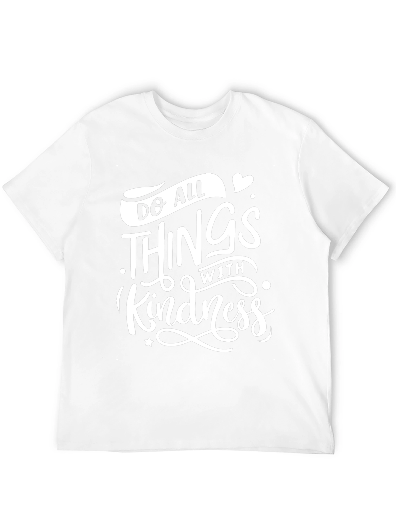 Do All Things With Kindness Black T-Shirt