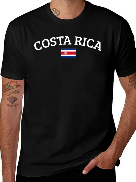 Costa Rica Flag T-Shirt - Stylish National Pride Tee