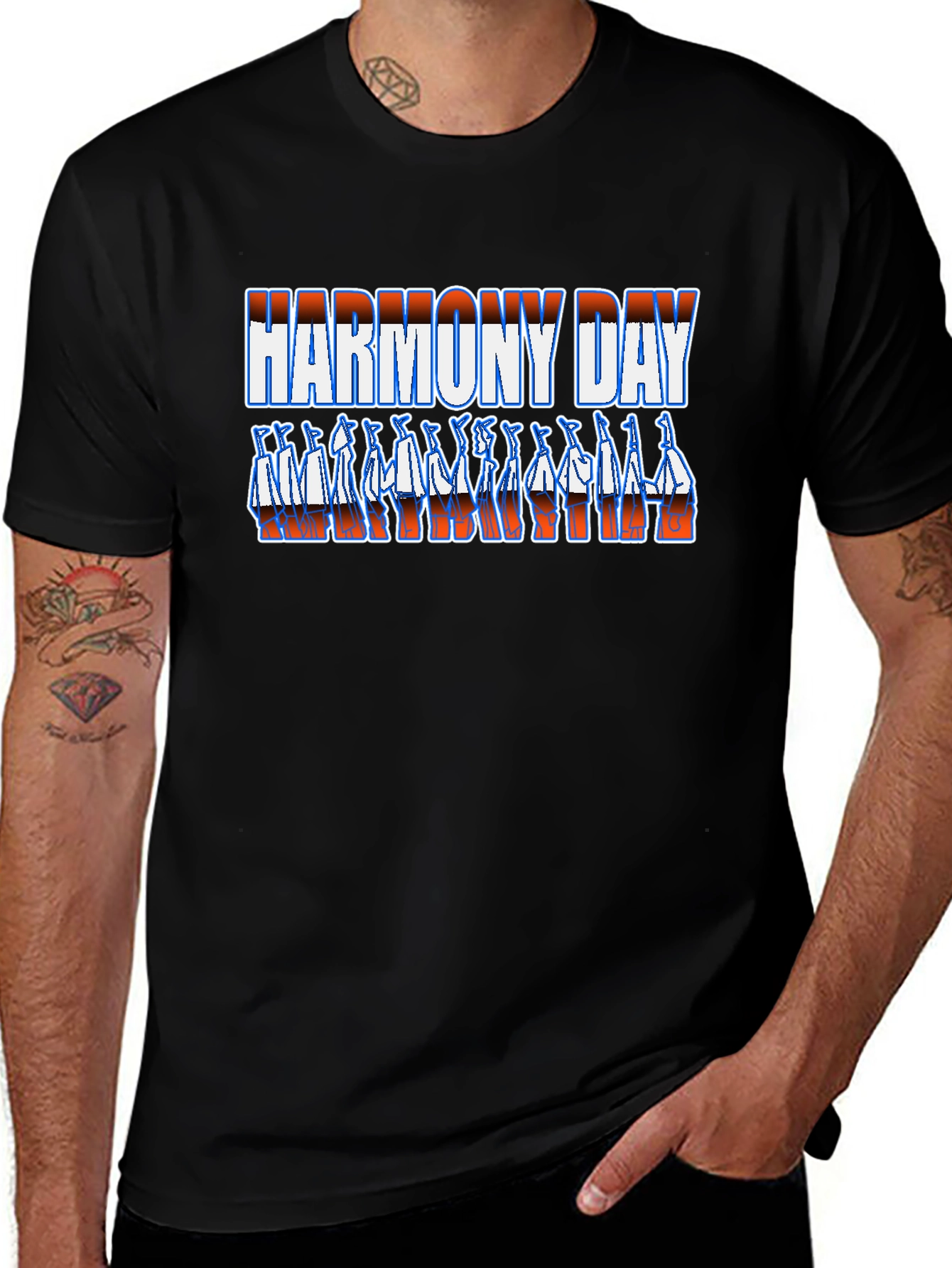 Harmony Day Graphic T-Shirt