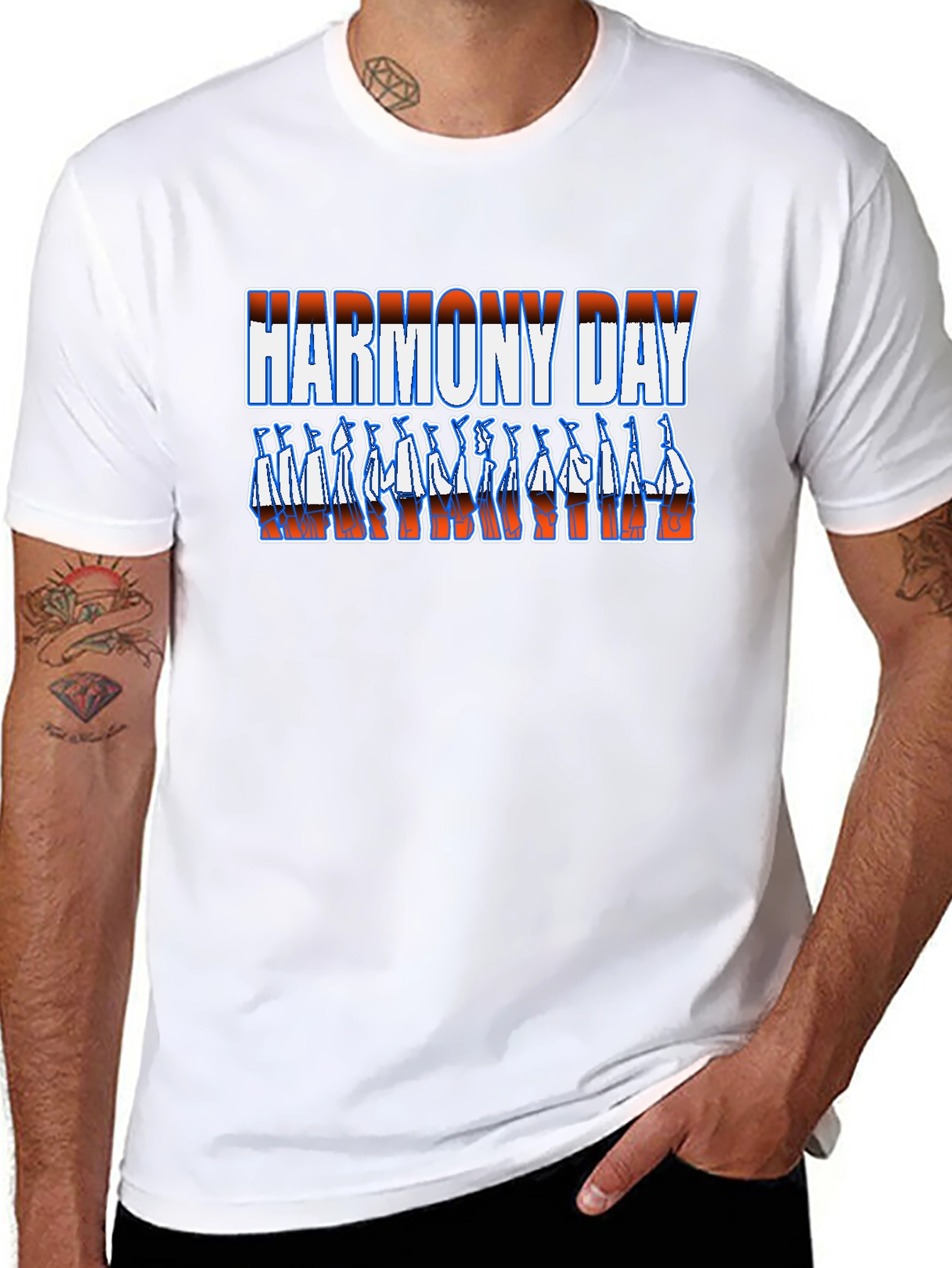 Harmony Day Graphic T-Shirt
