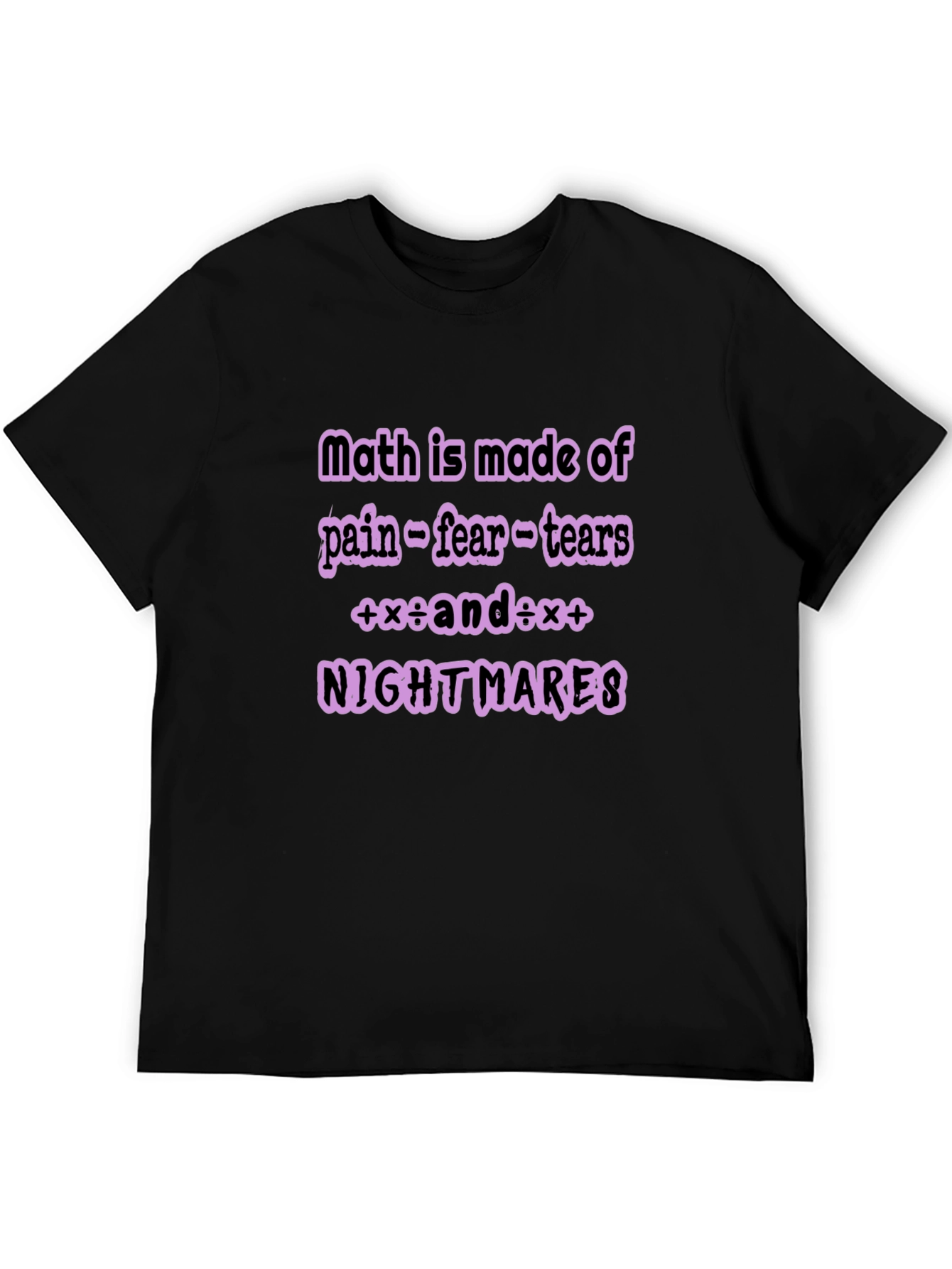 Math Nightmare Graphic Tee