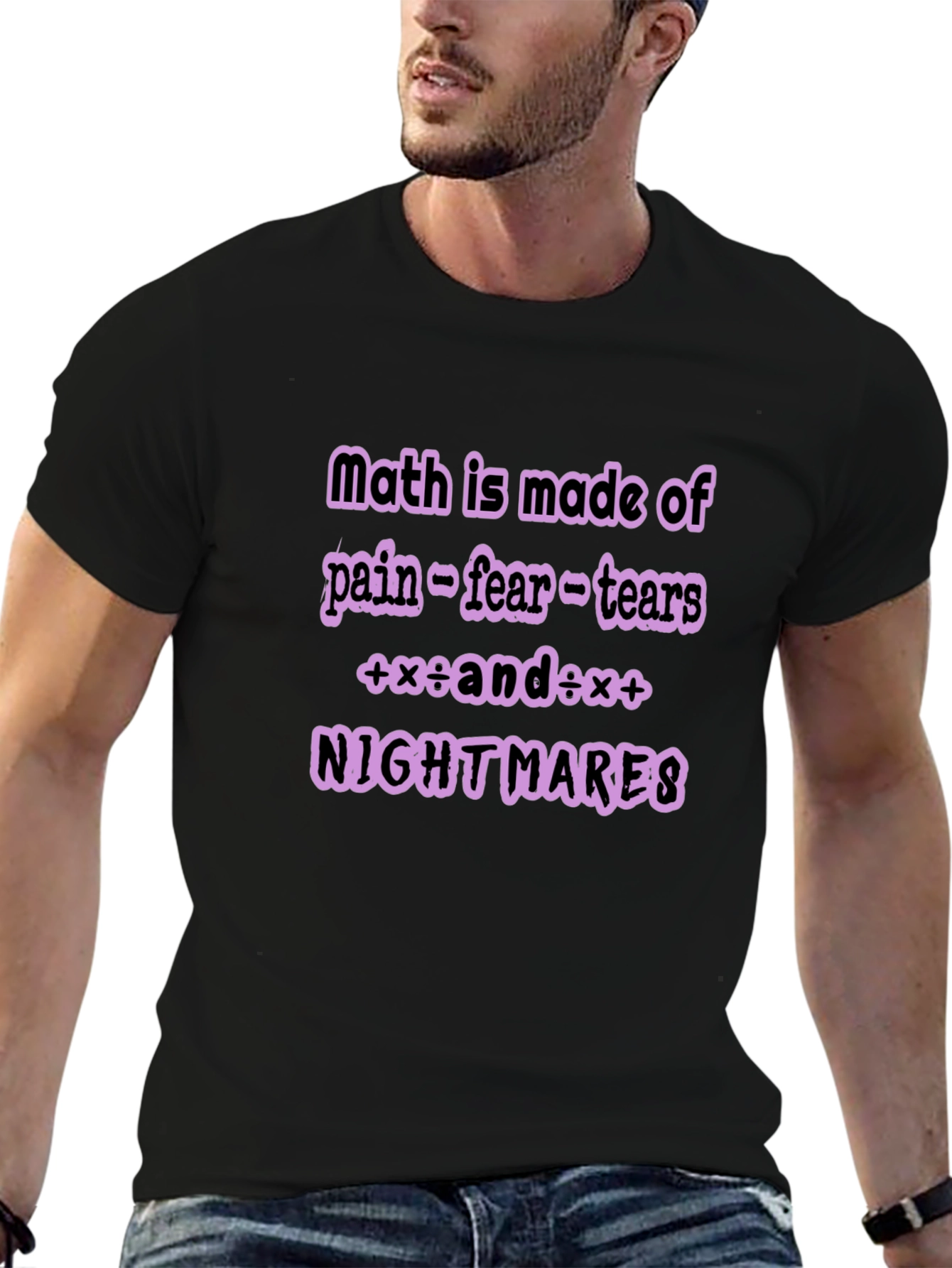 Math Nightmare Graphic Tee