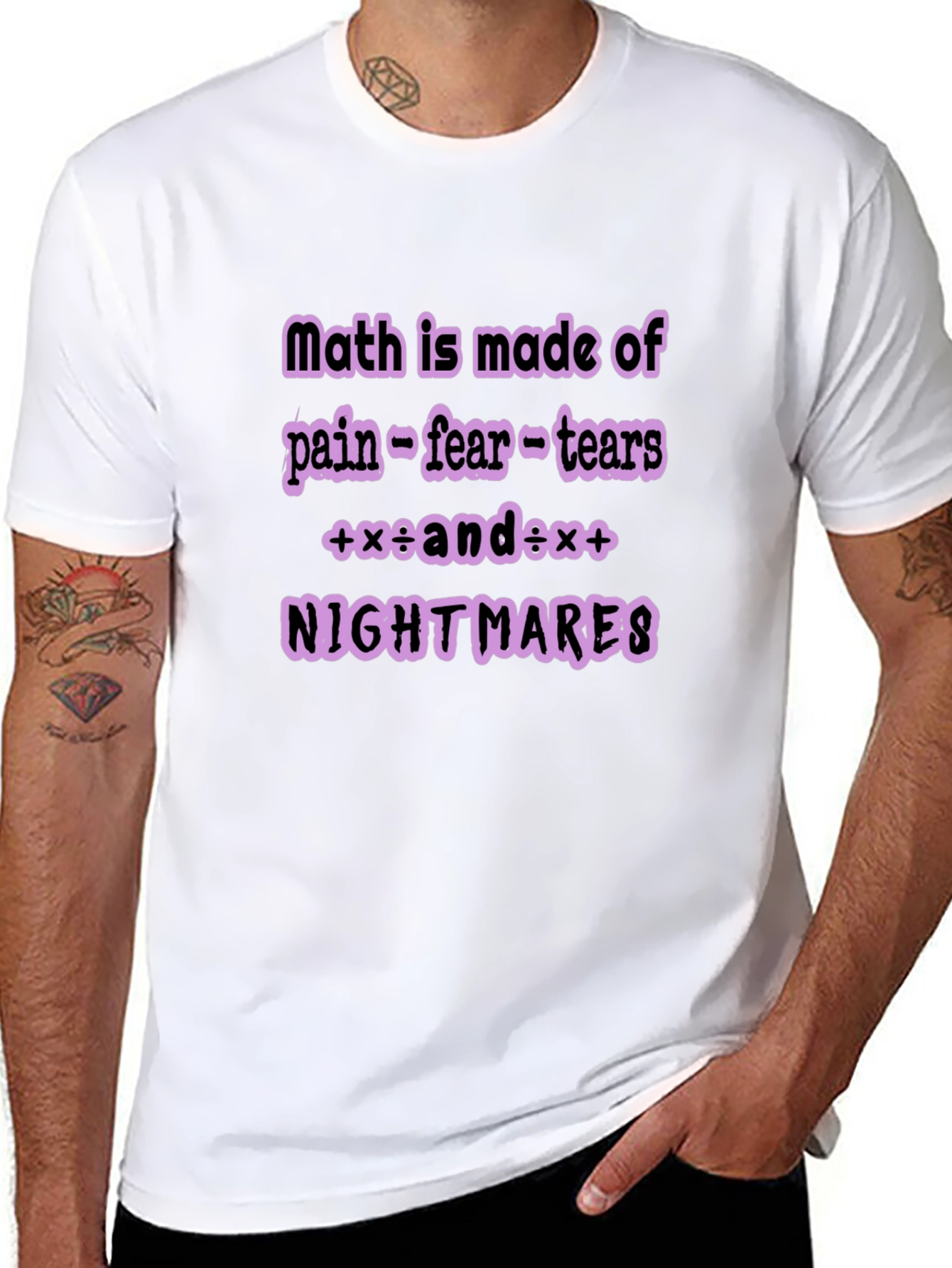 Math Nightmare Graphic Tee