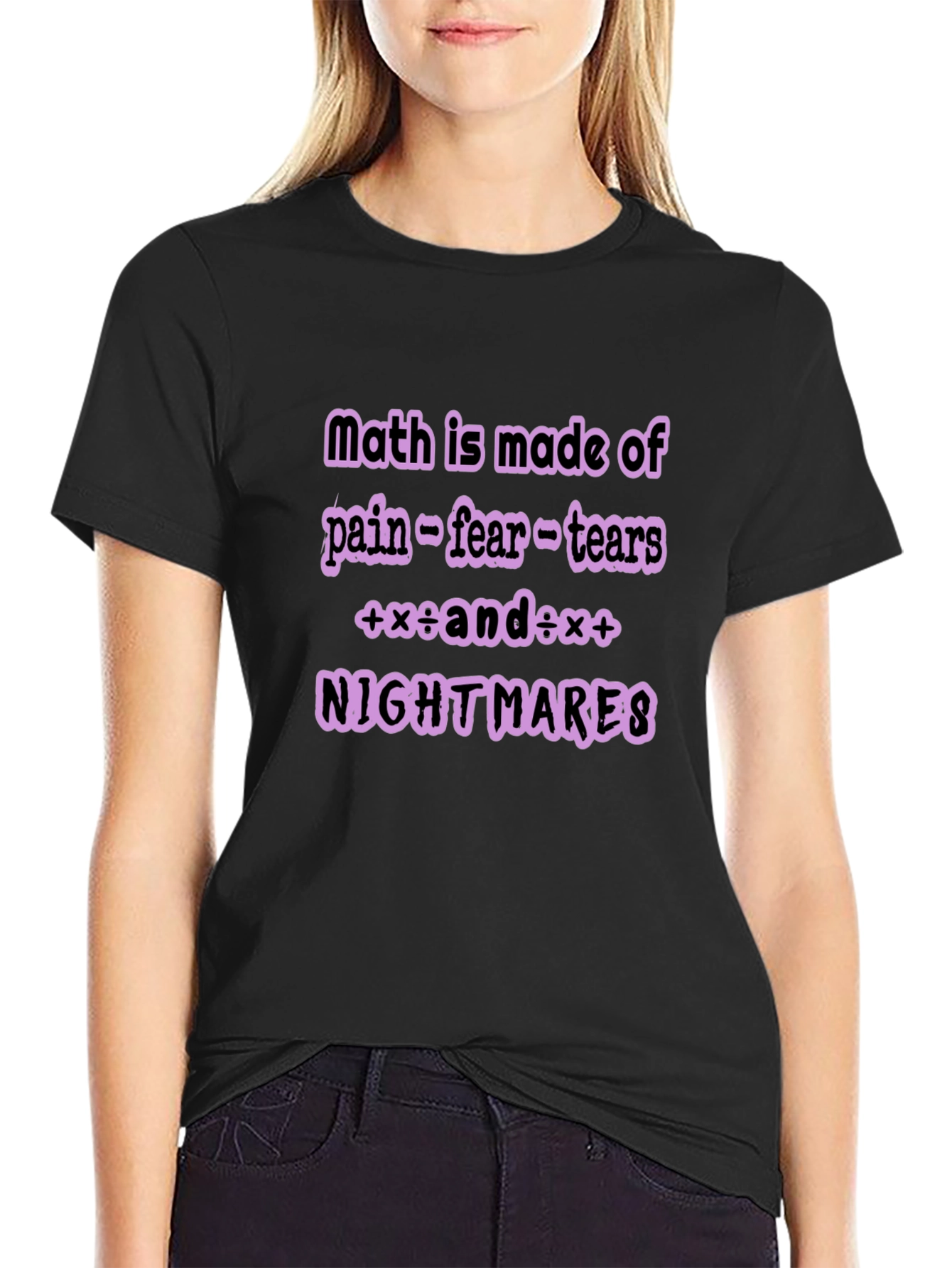 Math Nightmare Graphic Tee