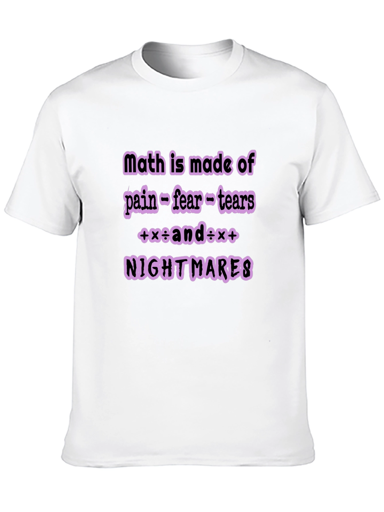 Math Nightmare Graphic Tee