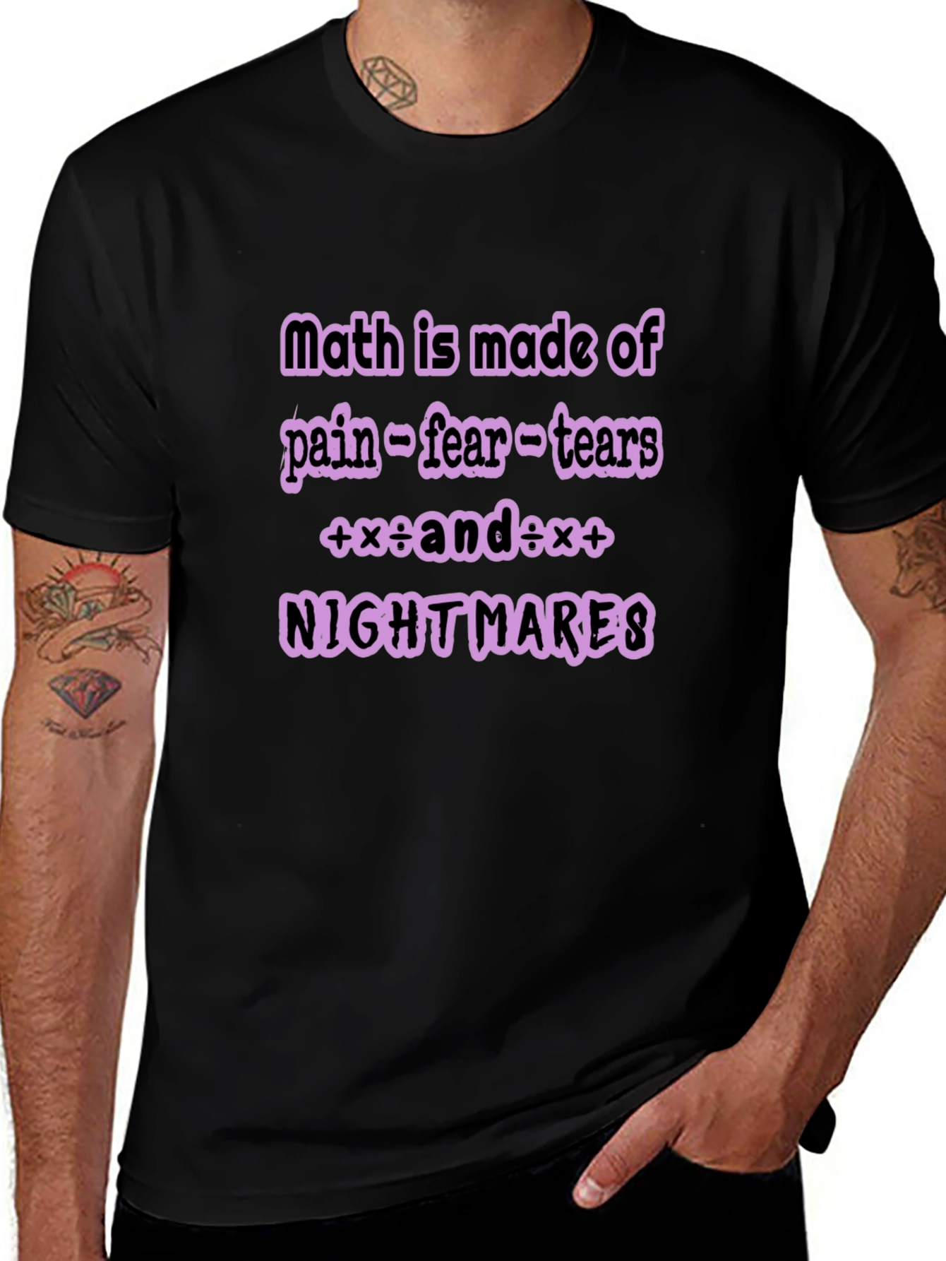 Math Nightmare Graphic Tee
