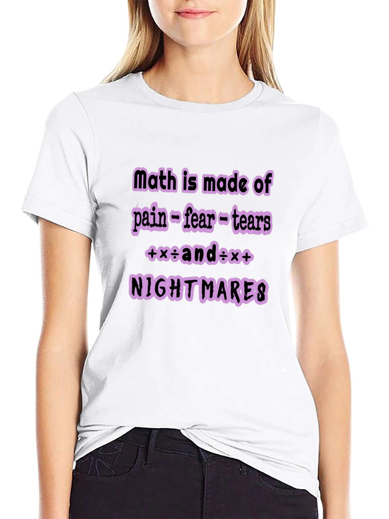 Math Nightmare Graphic Tee