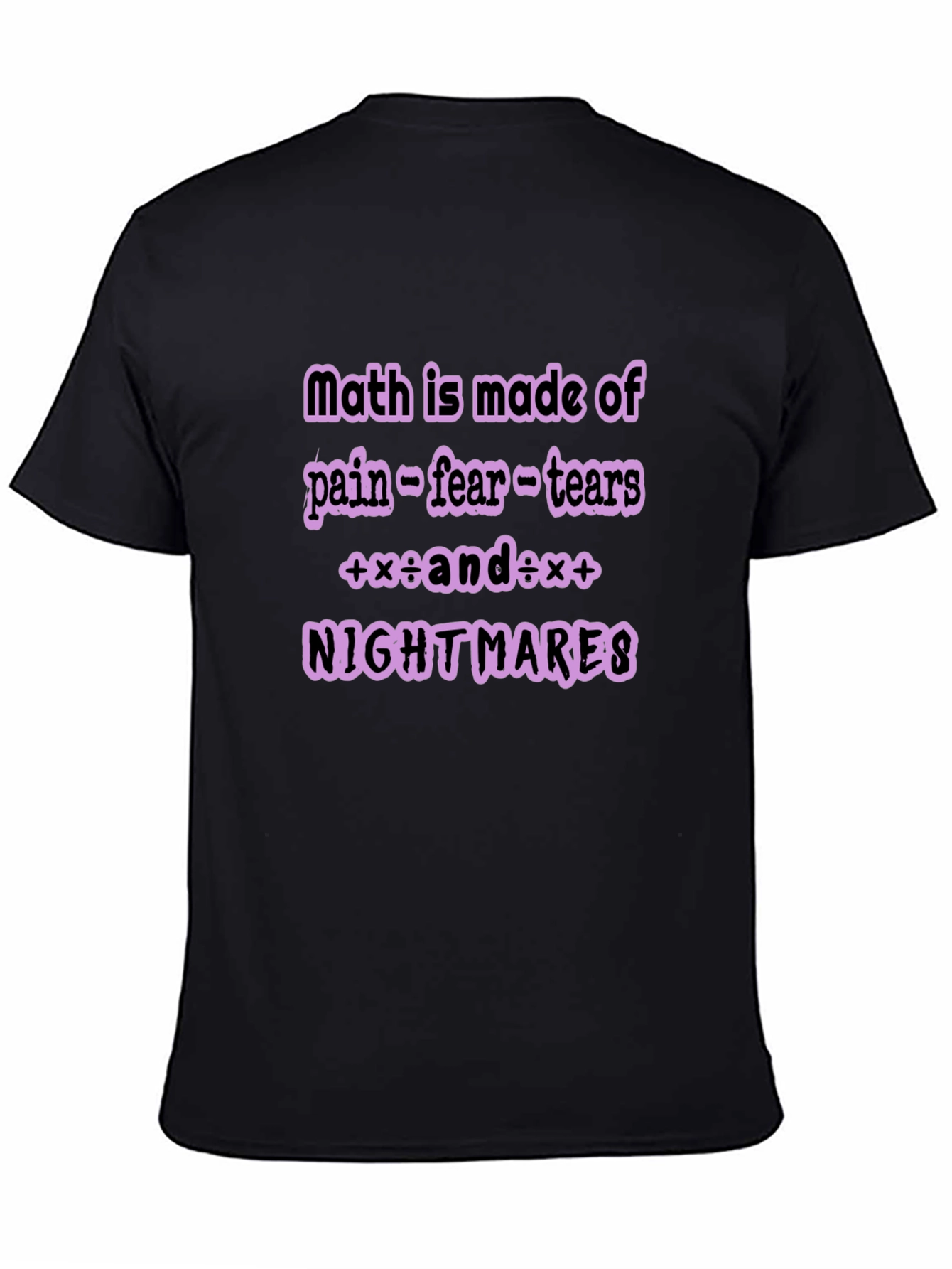 Math Nightmare Graphic Tee
