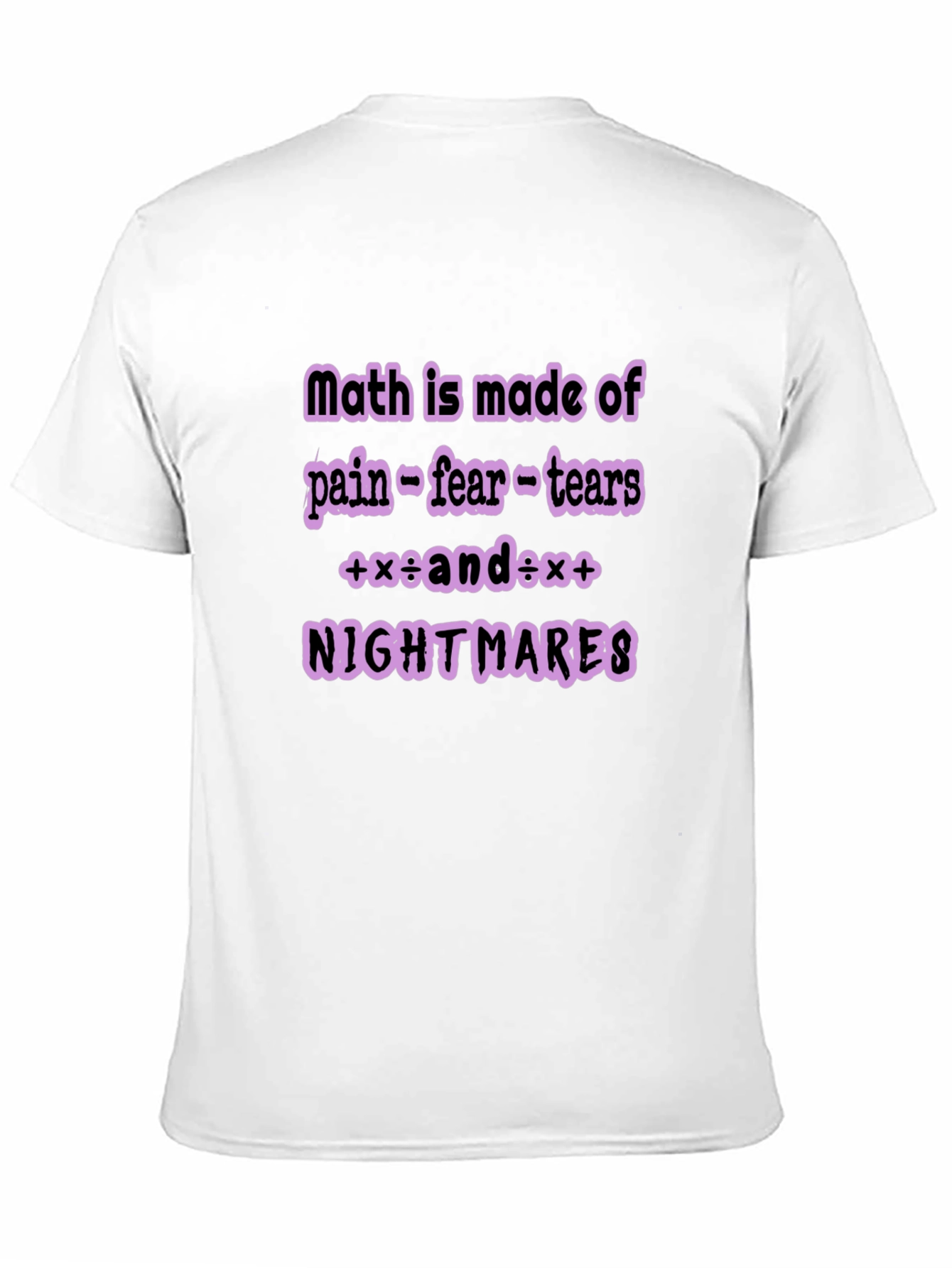 Math Nightmare Graphic Tee