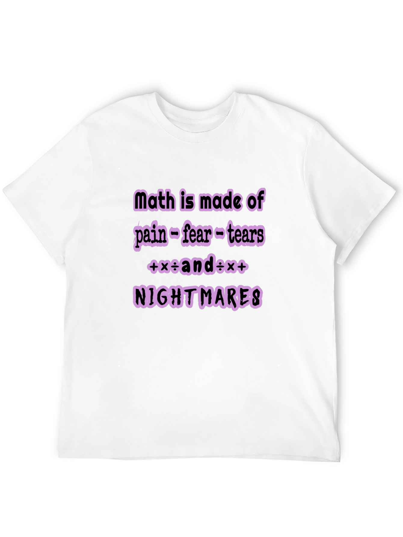 Math Nightmare Graphic Tee