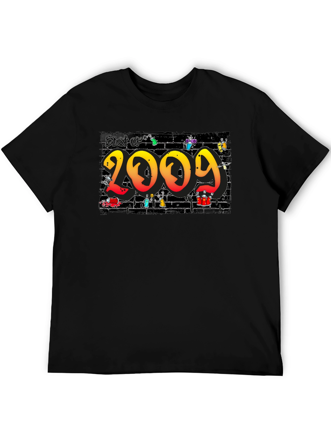 Best of 2009 Graphic Black T-Shirt
