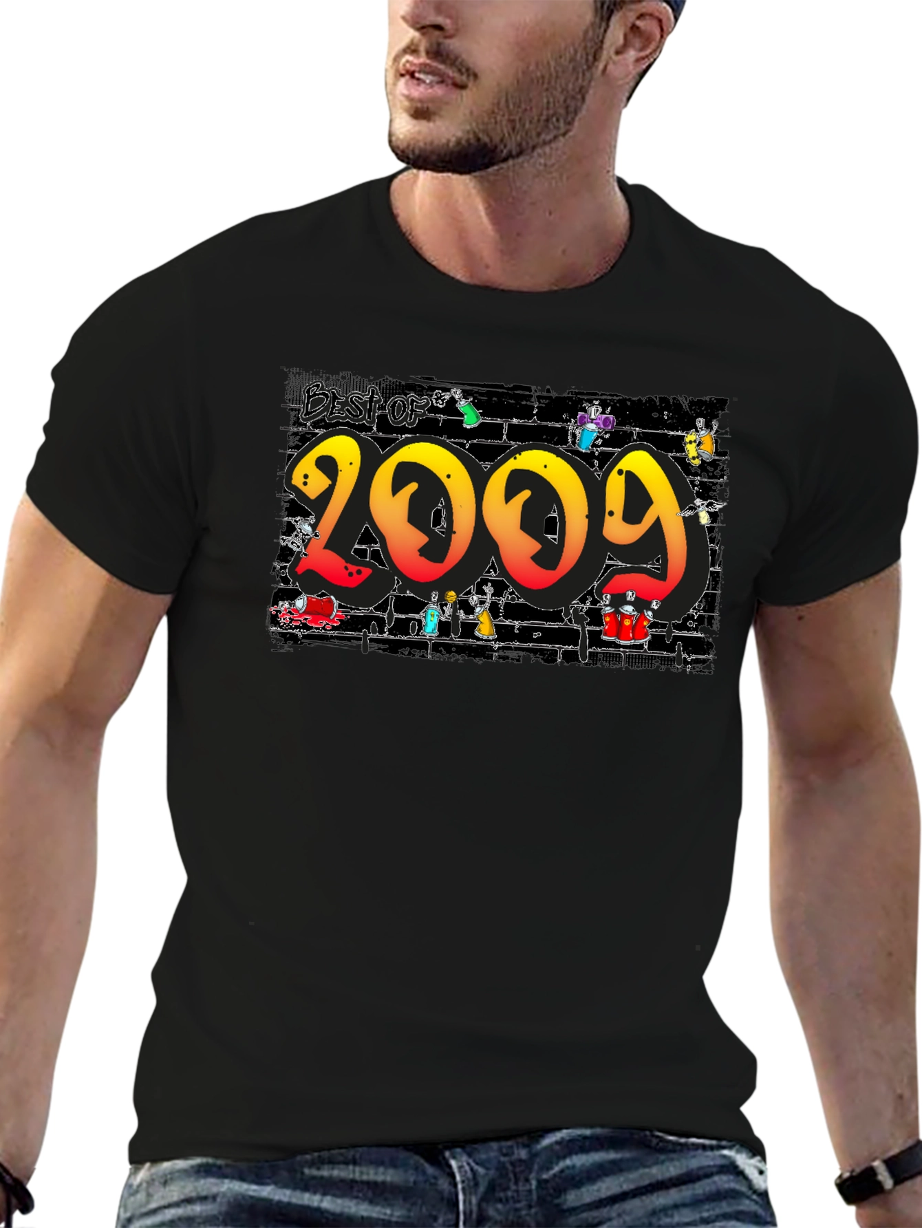 Best of 2009 Graphic Black T-Shirt