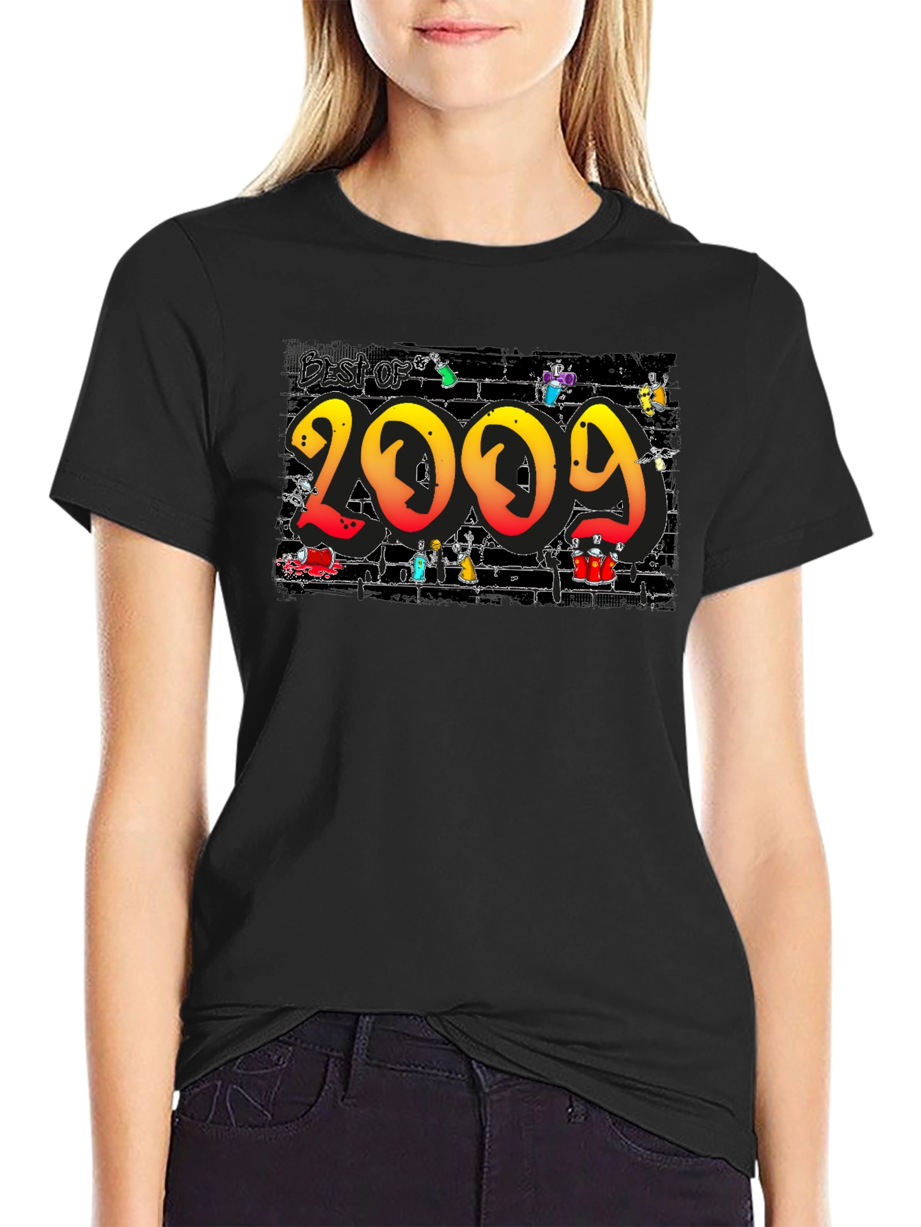 Best of 2009 Graphic Black T-Shirt