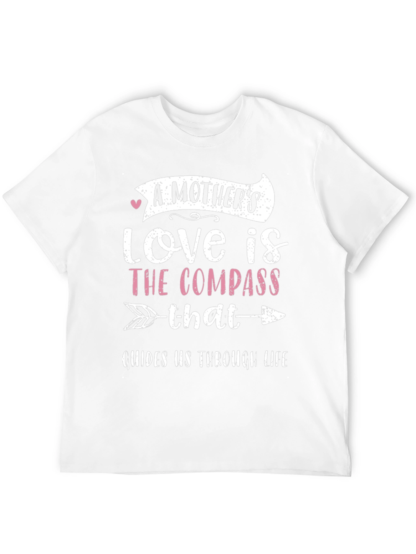 Mothers Love Compass Graphic Tee - Black