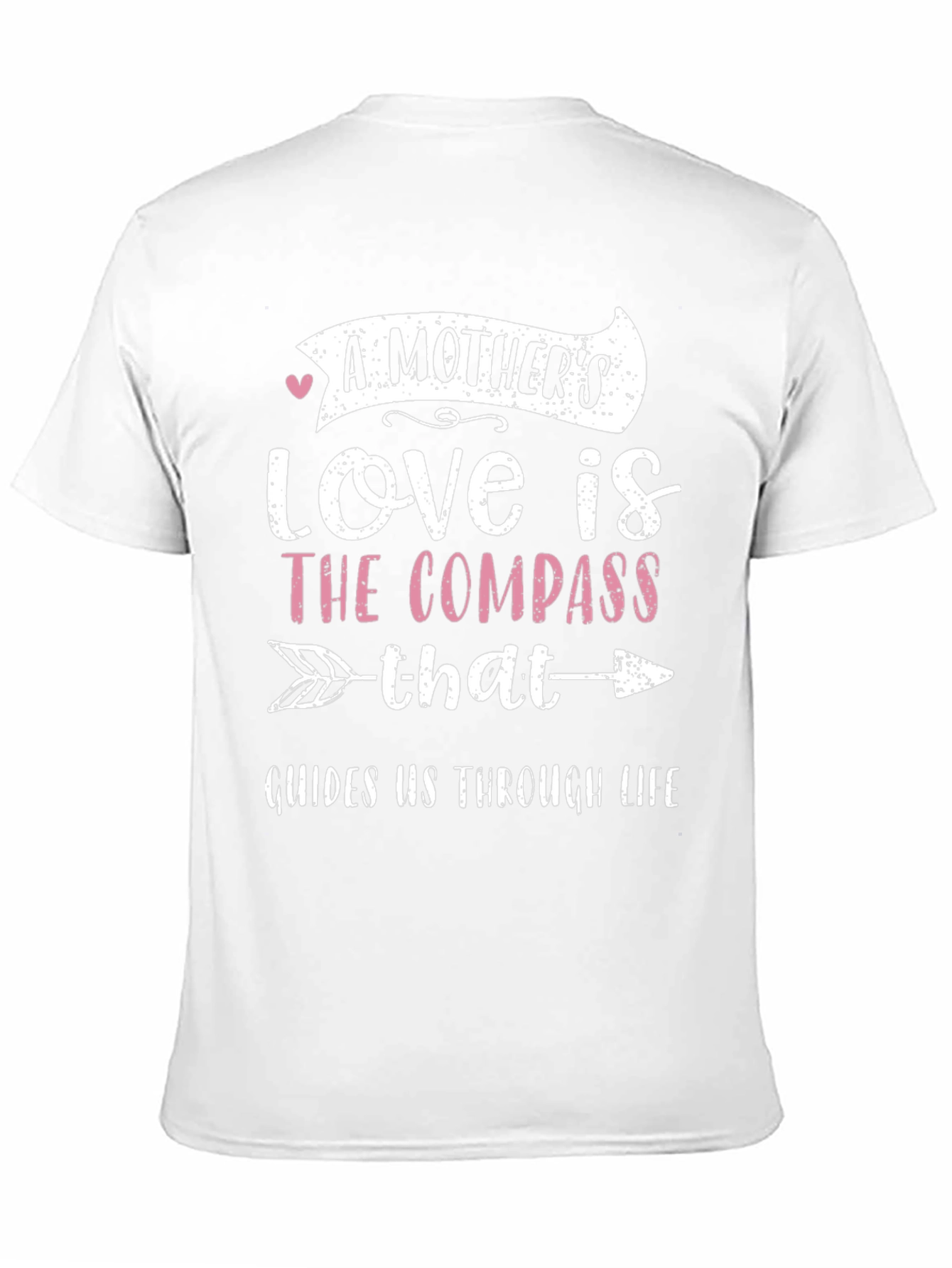 Mothers Love Compass Graphic Tee - Black
